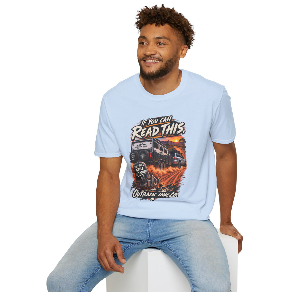 If You Can Read This RV T-Shirt — Off-Road Camper Graphic Tee