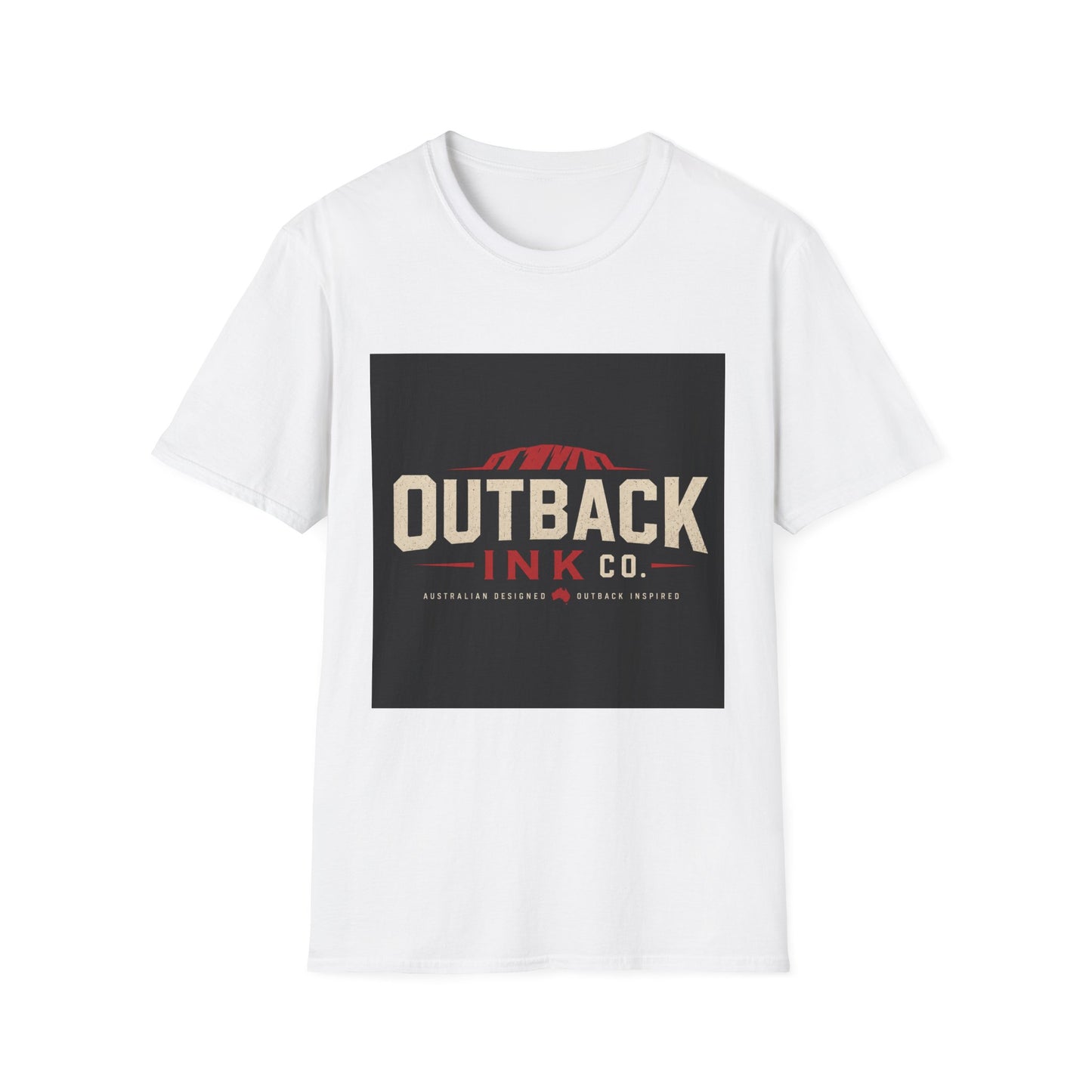 Outback Ink Co. T-Shirt — Retro Desert Logo Tee