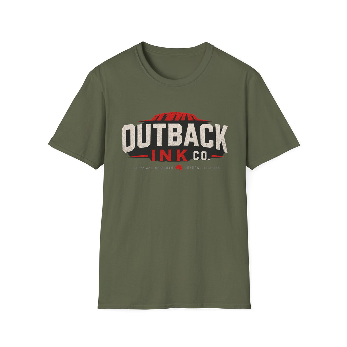 Outback Ink Co. Logo T-Shirt — Vintage Australian Outback Graphic Tee