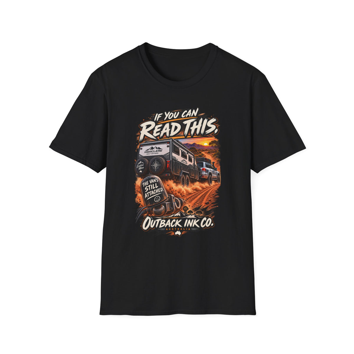 If You Can Read This RV T-Shirt — Off-Road Camper Graphic Tee