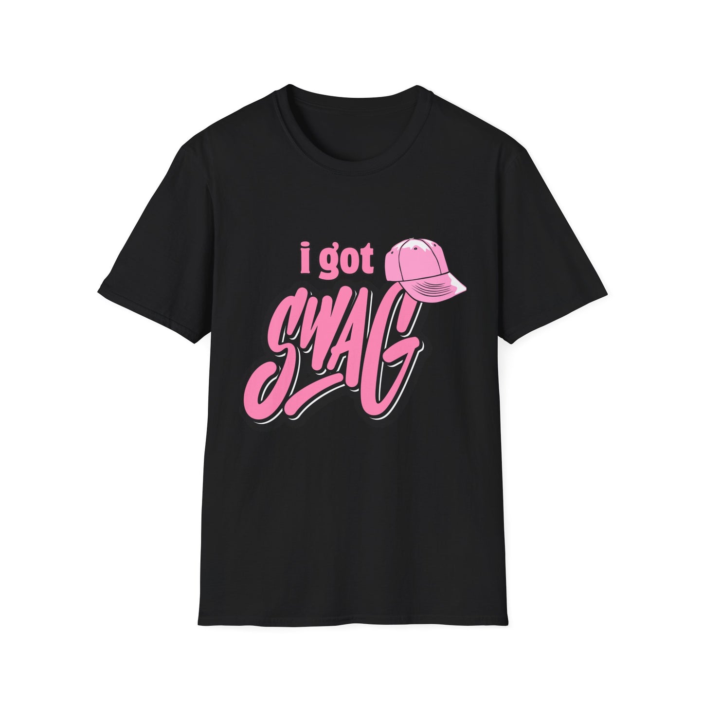 I Got Swag T-Shirt — Pink Hat Graphic Tee