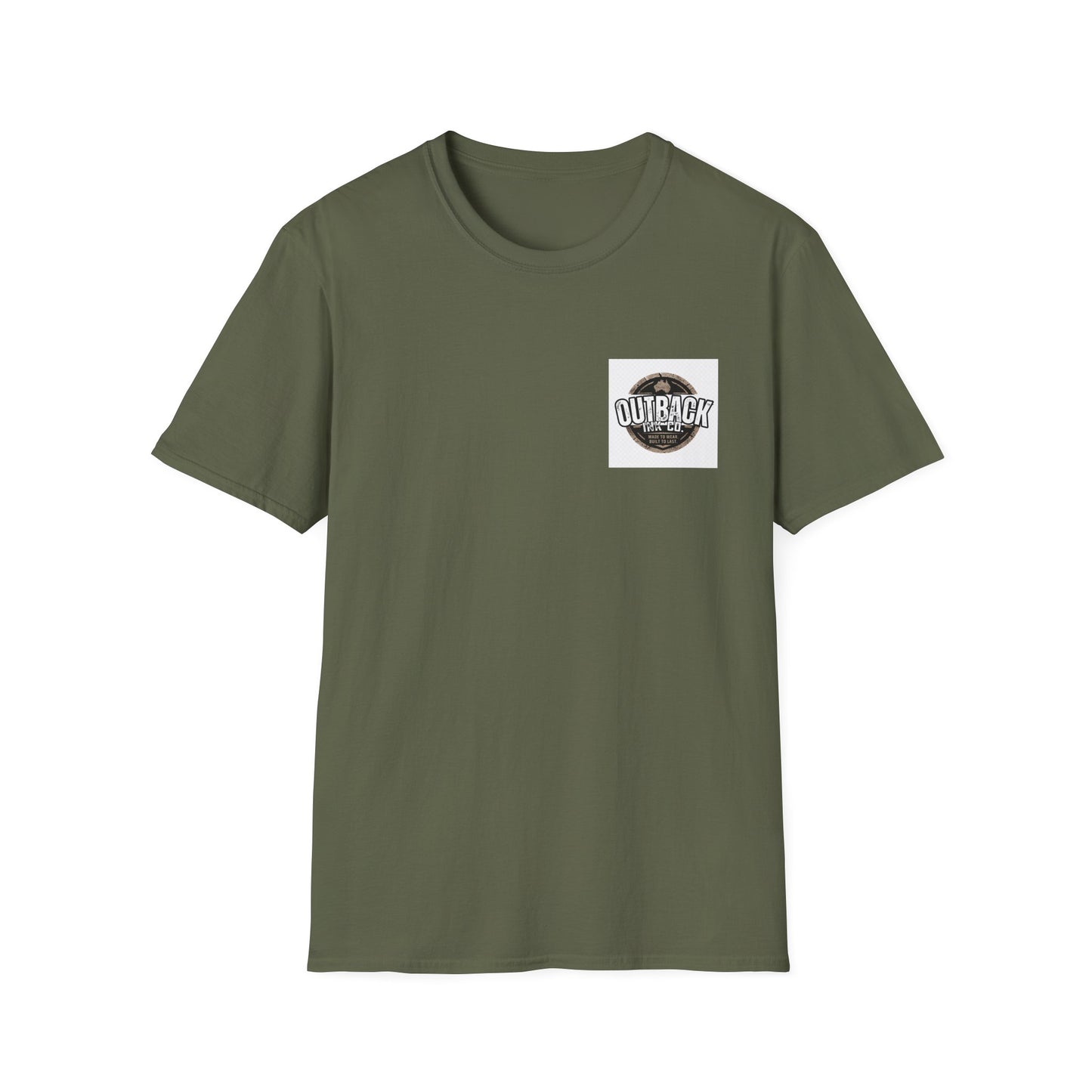 Outback Vintage Patch T‑Shirt – Retro Adventure Tee
