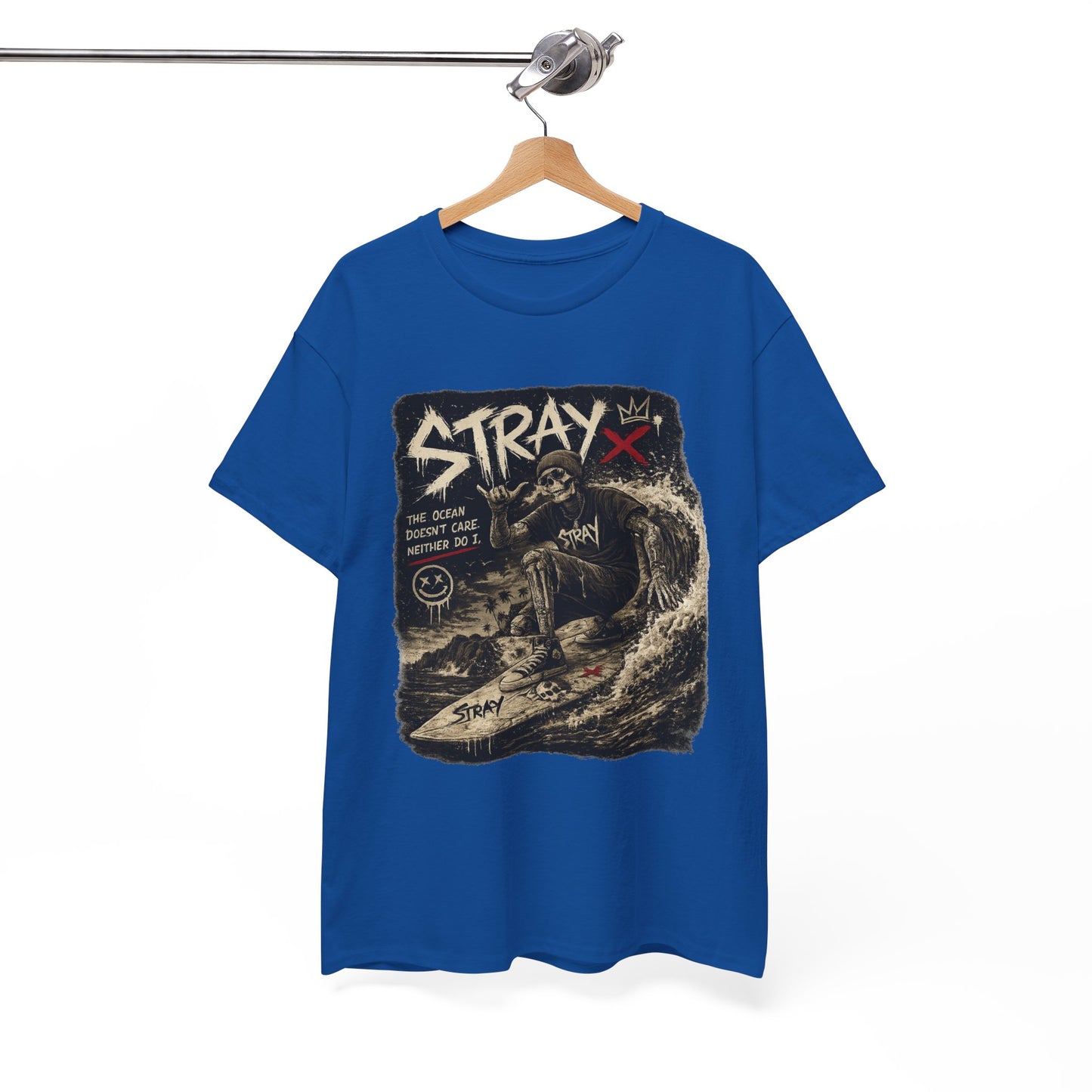 Stray Skull Wave Graphic Tee