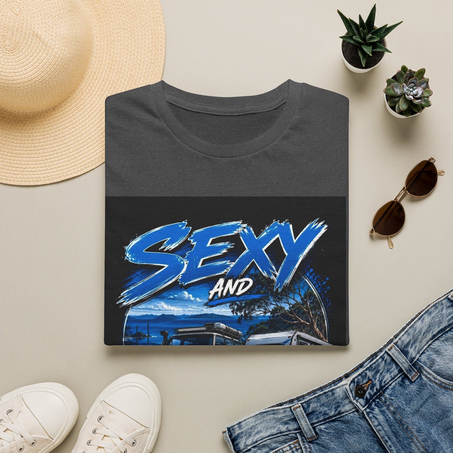 T-Shirt — 'Sexy and I Tow It' Trucker Tee | Funny RV & Tow Lifestyle Shirt