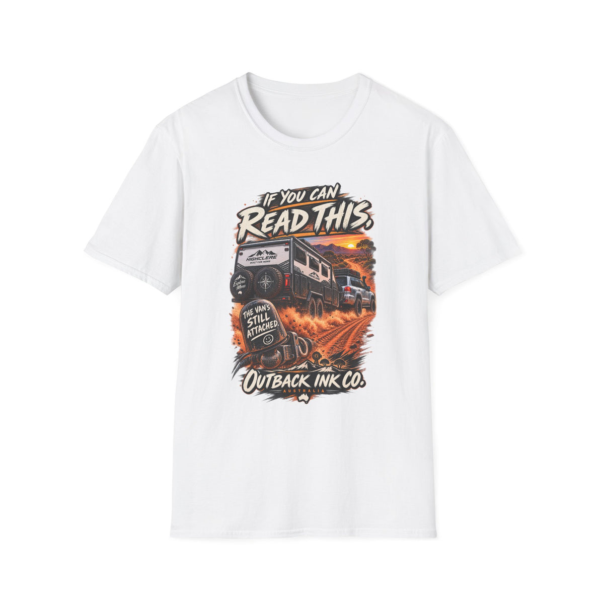 If You Can Read This RV T-Shirt — Off-Road Camper Graphic Tee