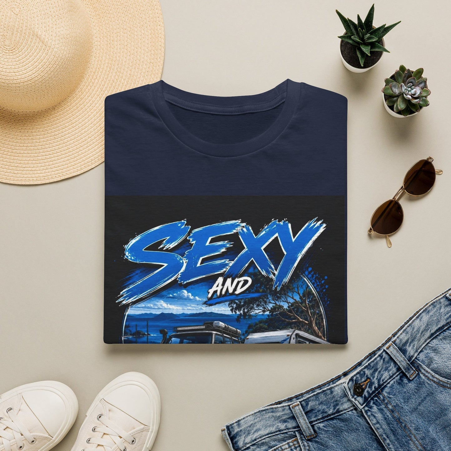 T-Shirt — 'Sexy and I Tow It' Trucker Tee | Funny RV & Tow Lifestyle Shirt