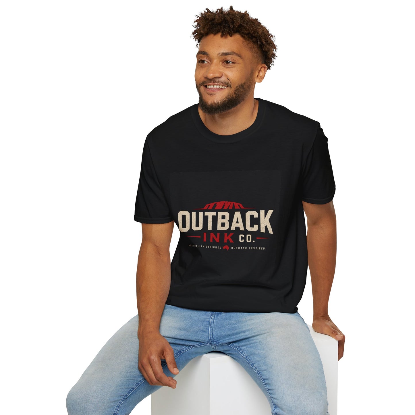 Outback Ink Co. T-Shirt — Retro Desert Logo Tee