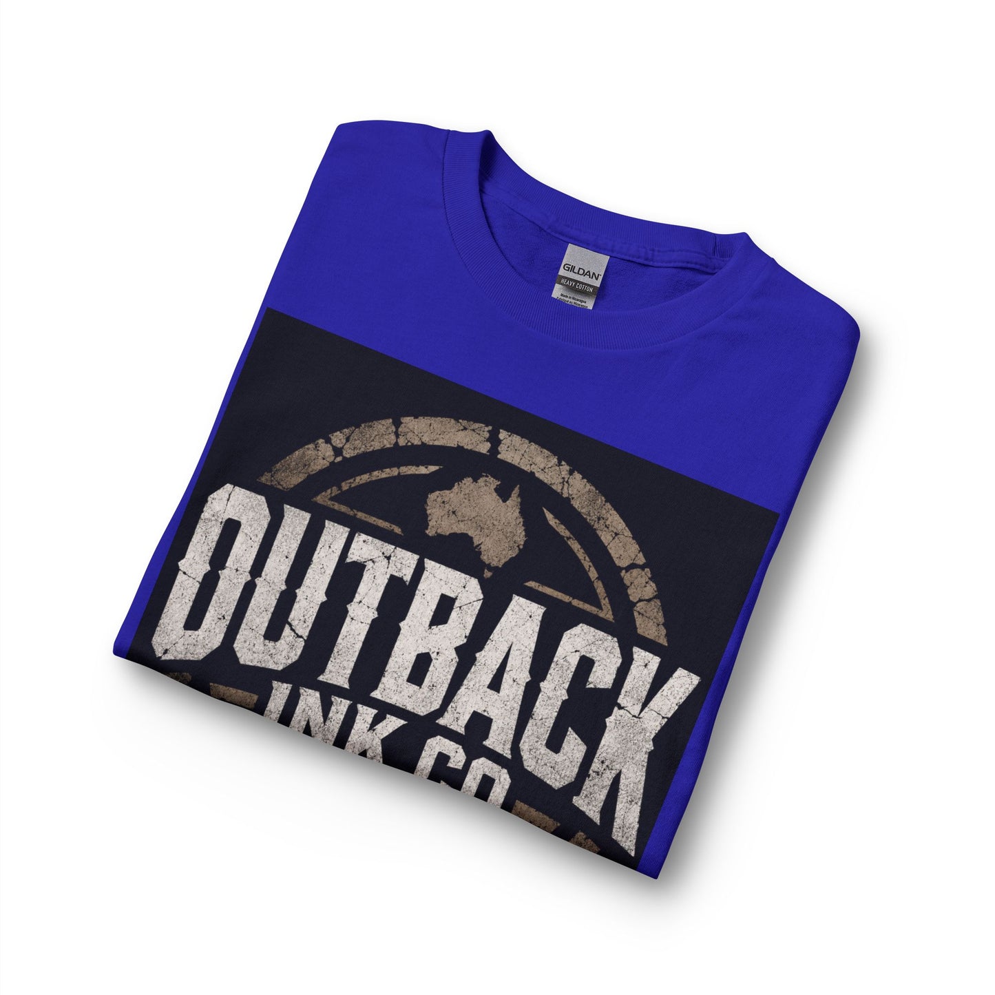 Outback Ink Co. Long Sleeve Tee — Vintage Australian Logo