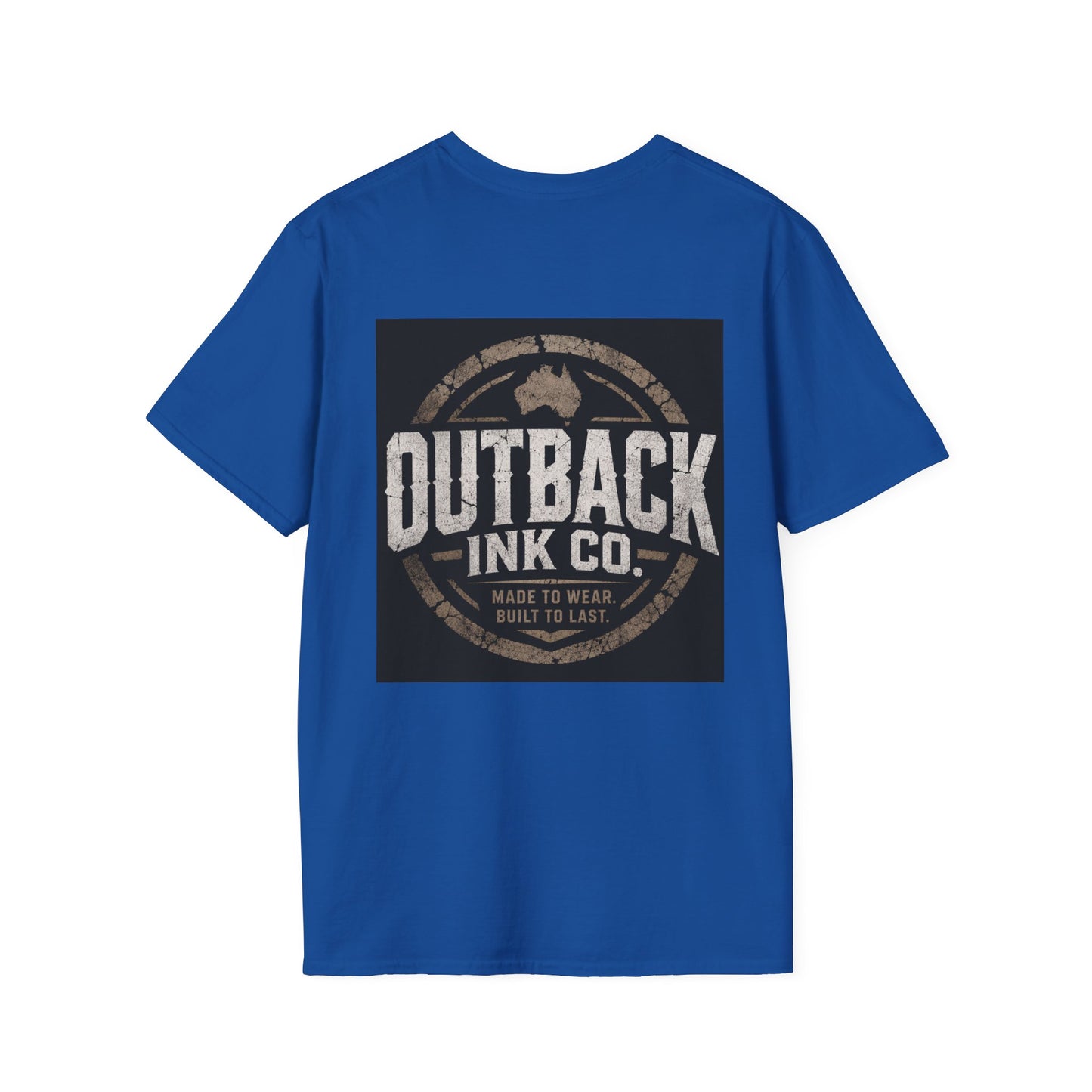 Outback Vintage Patch T‑Shirt – Retro Adventure Tee