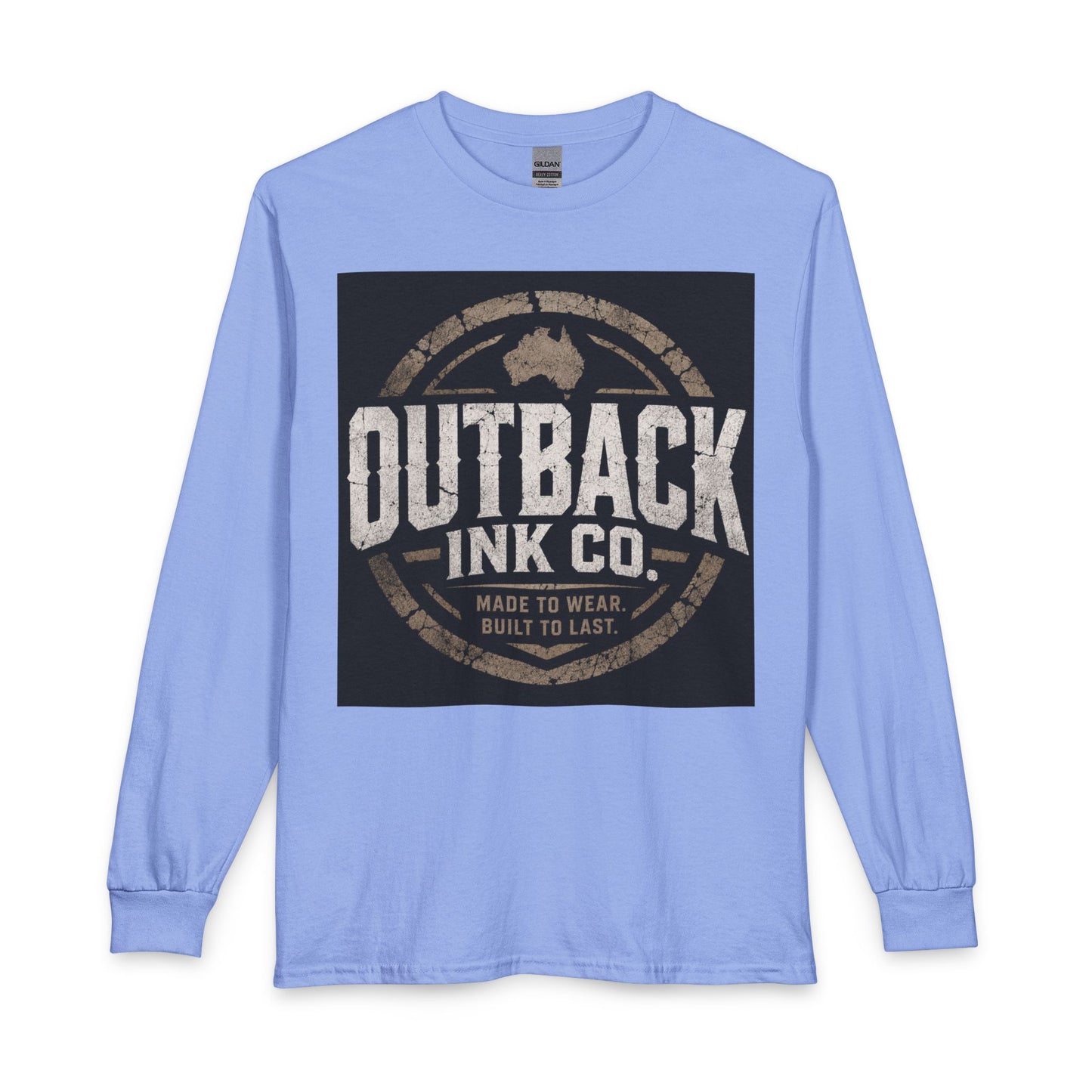 Outback Ink Co. Vintage Logo Long Sleeve Tee