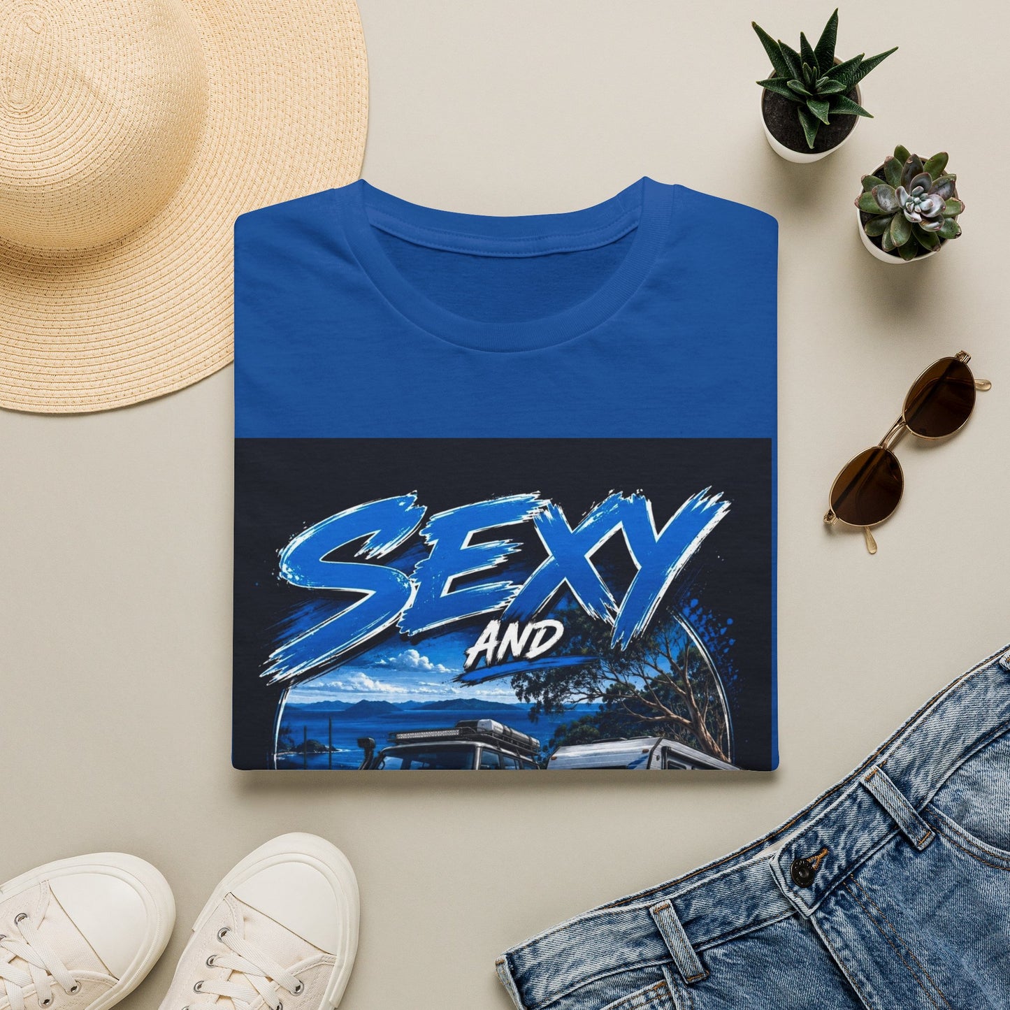 T-Shirt — 'Sexy and I Tow It' Trucker Tee | Funny RV & Tow Lifestyle Shirt
