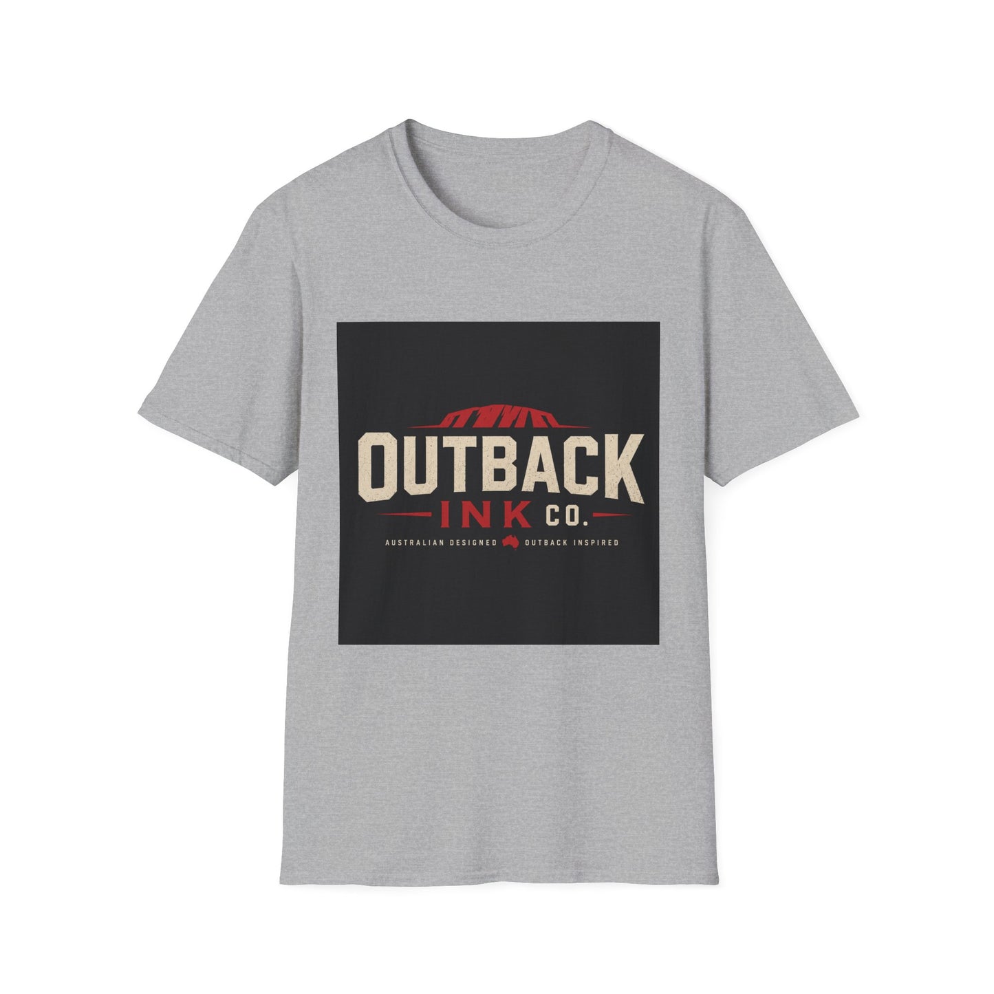 Outback Ink Co. T-Shirt — Retro Desert Logo Tee