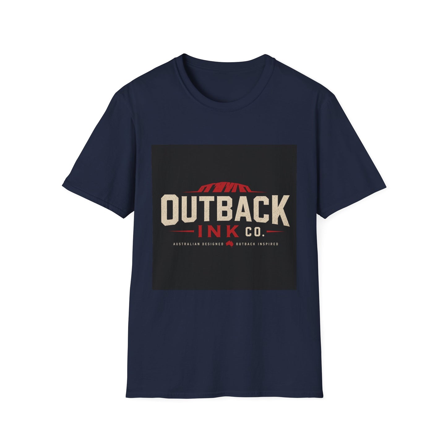 Outback Ink Co. T-Shirt — Retro Desert Logo Tee