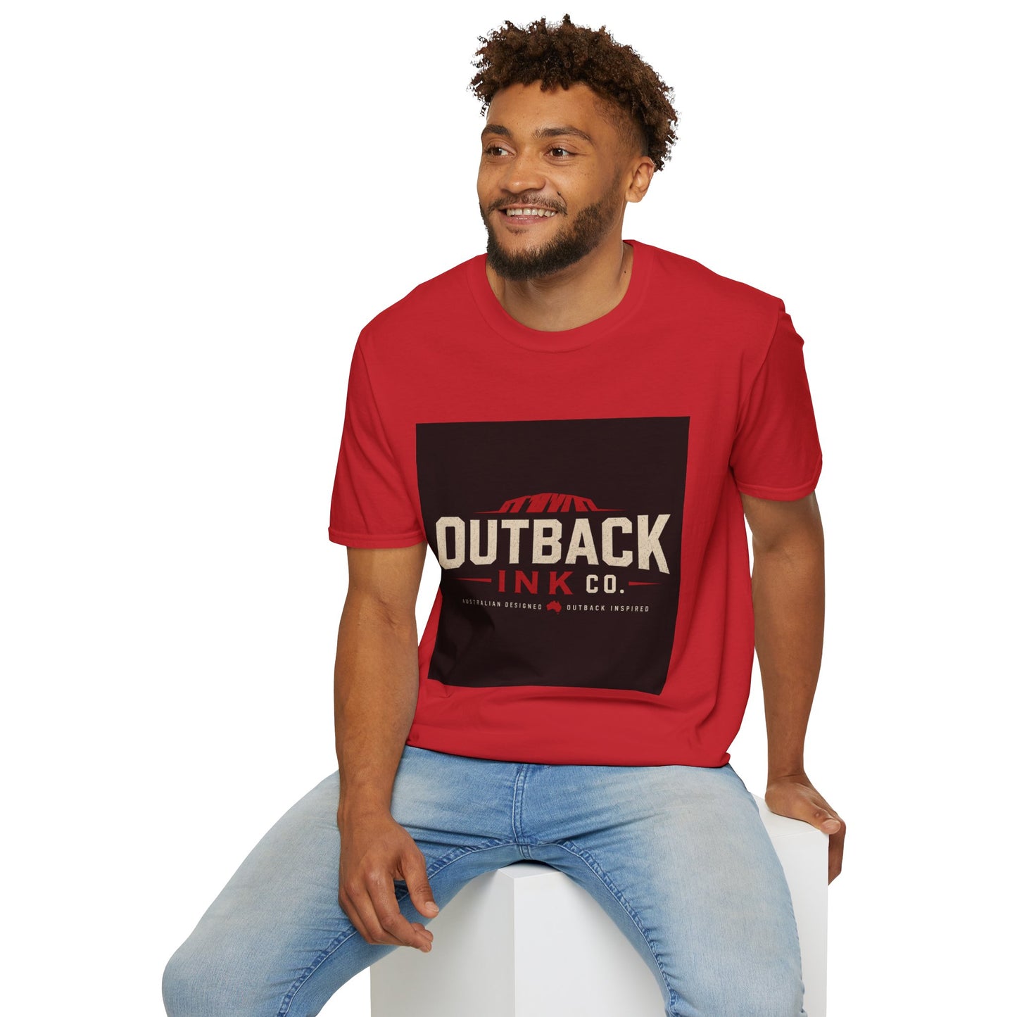 Outback Ink Co. T-Shirt — Retro Desert Logo Tee