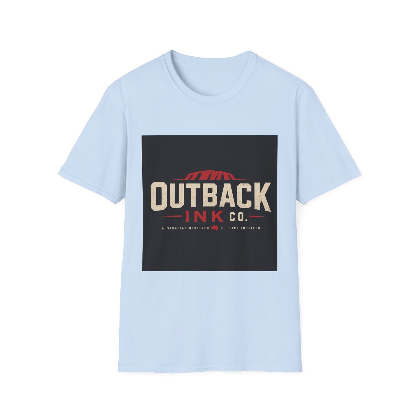 Outback Ink Co. T-Shirt — Retro Desert Logo Tee