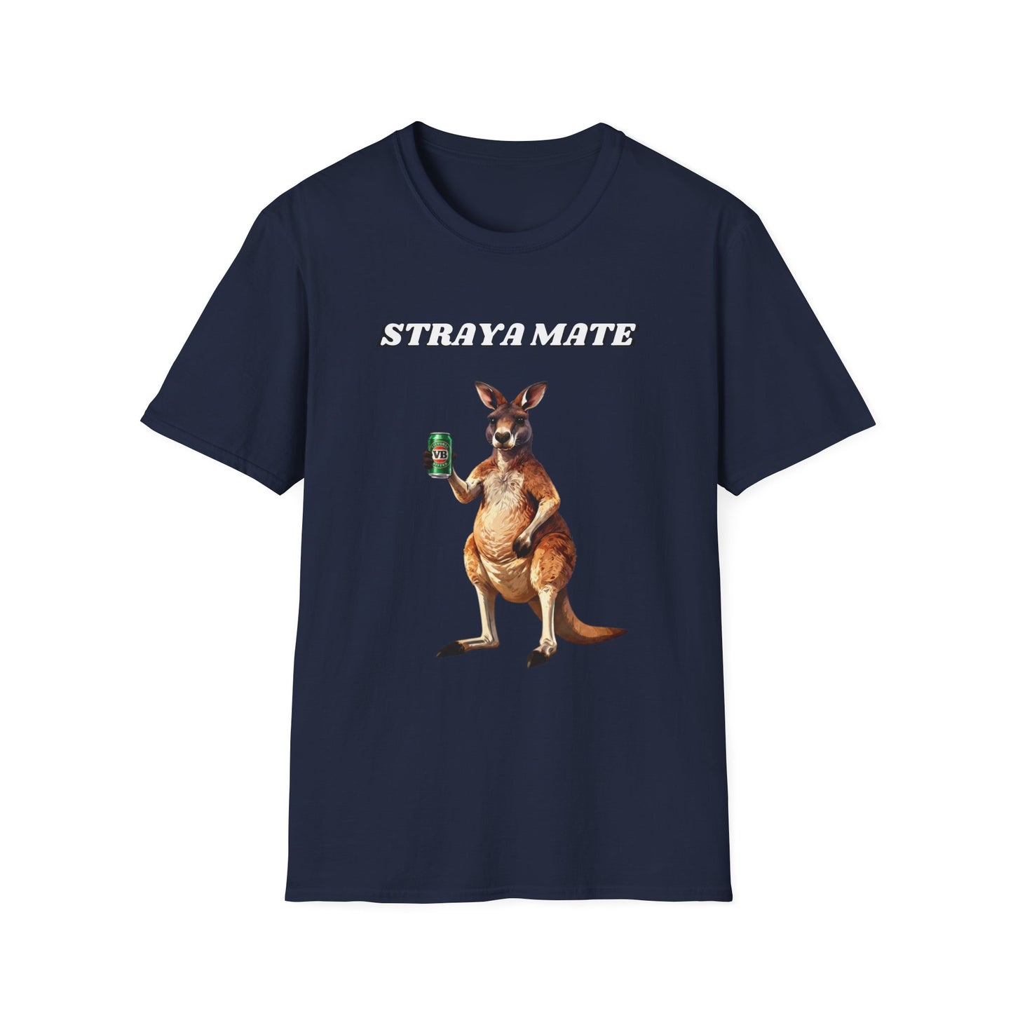 STRAYA MATE | Funny Australian Kangaroo T-Shirt | Outback Ink Co.