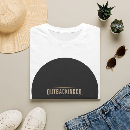 Circle Logo T-Shirt — OUTBACKINKCO. Minimal Graphic Tee