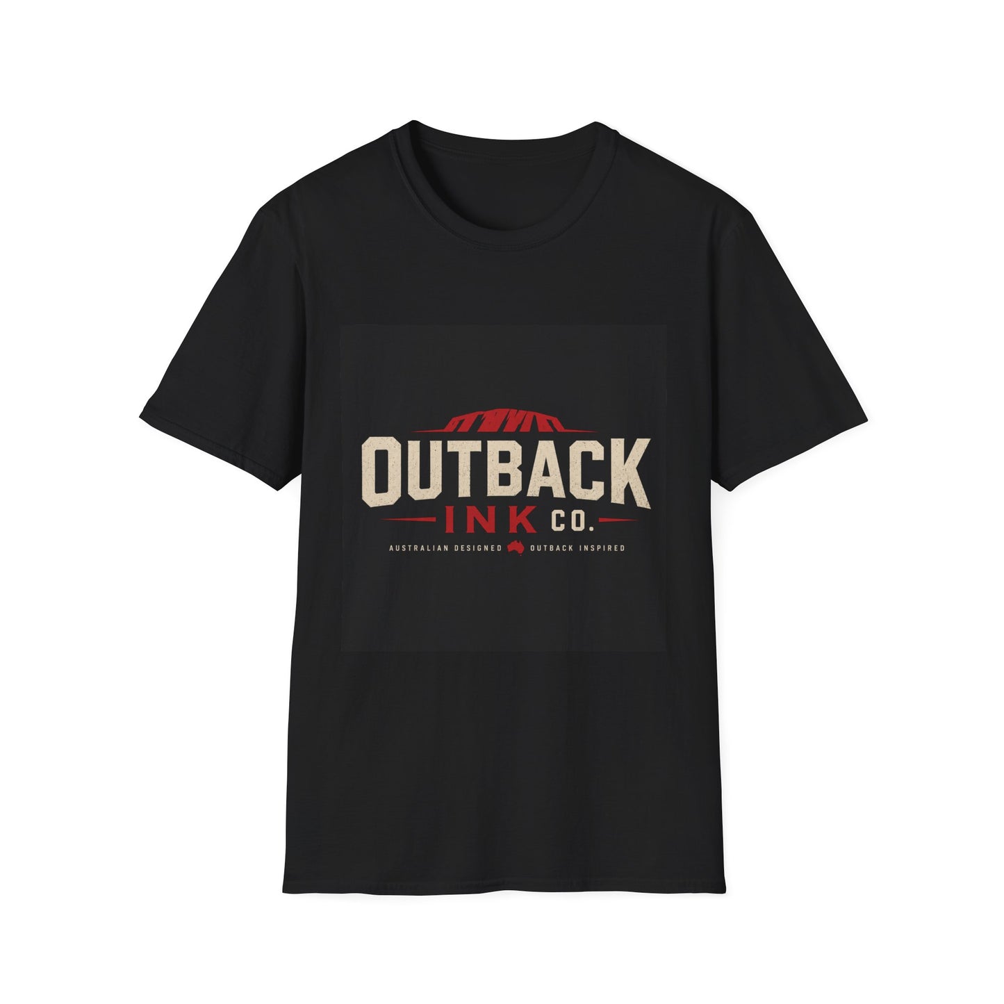 Outback Ink Co. T-Shirt — Retro Desert Logo Tee
