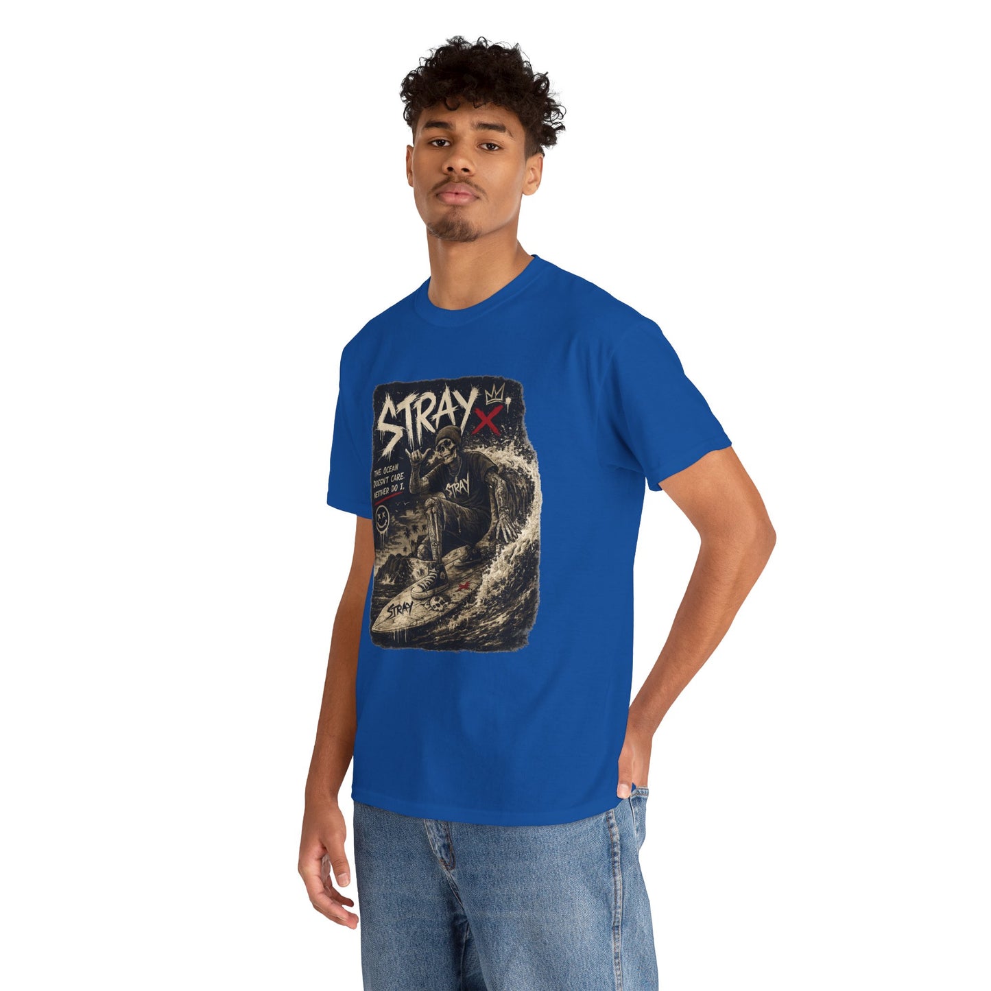 Stray Skull Wave Graphic Tee