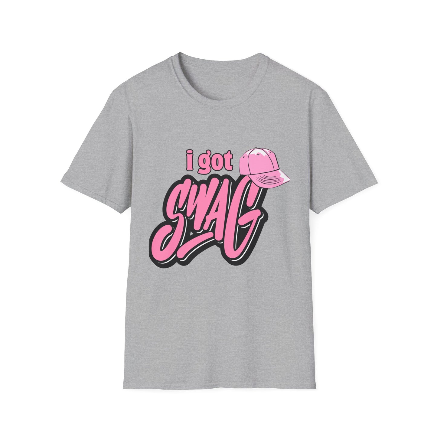 I Got Swag T-Shirt — Pink Hat Graphic Tee