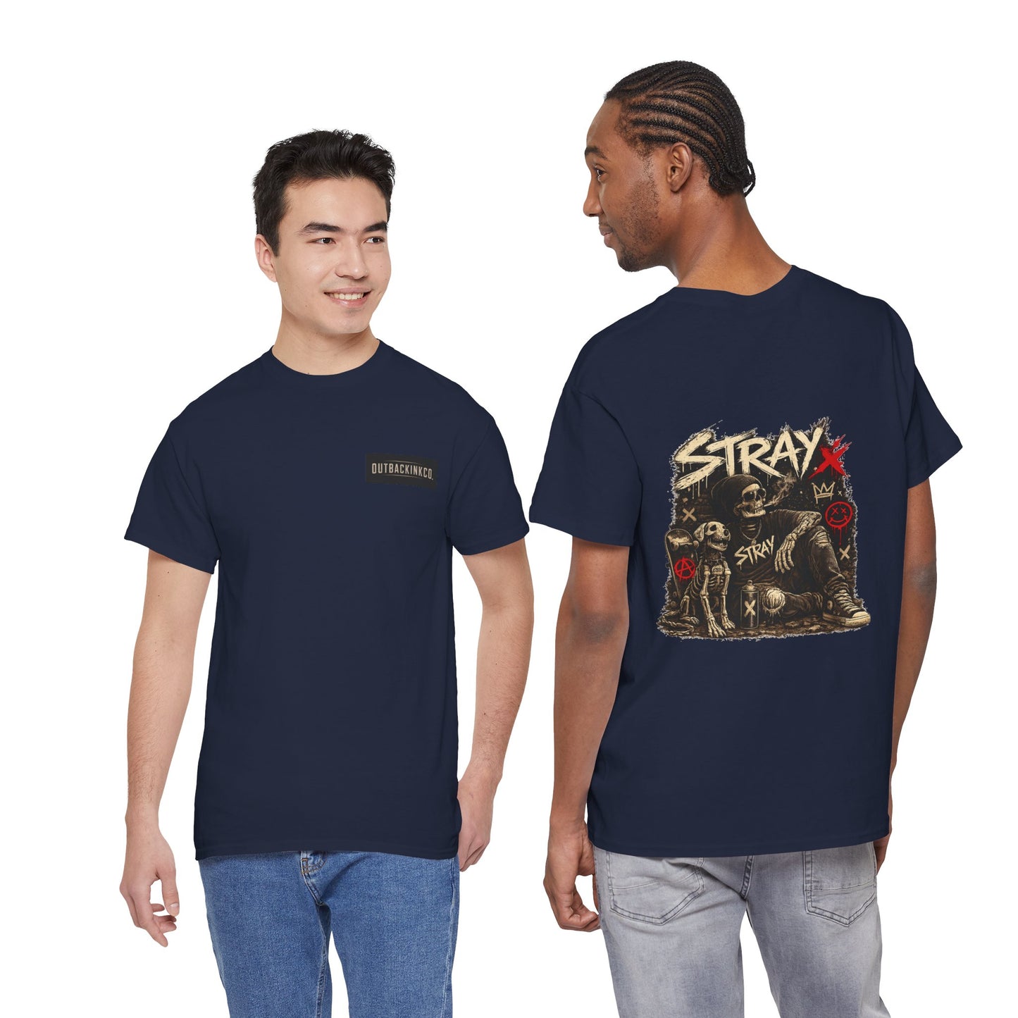 T-Shirt — 'STRAY' Graphic Tee Outback Ink Co.