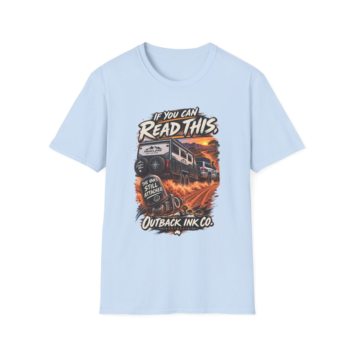 If You Can Read This RV T-Shirt — Off-Road Camper Graphic Tee
