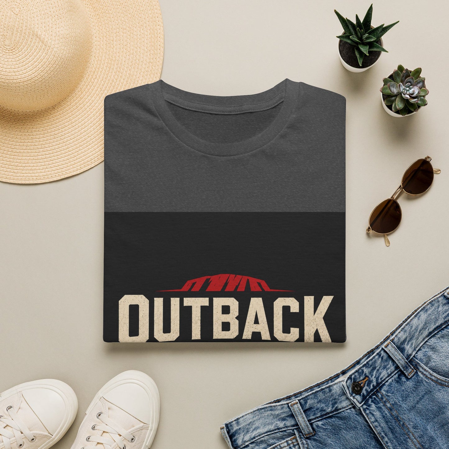 Outback Ink Co. T-Shirt — Retro Desert Logo Tee