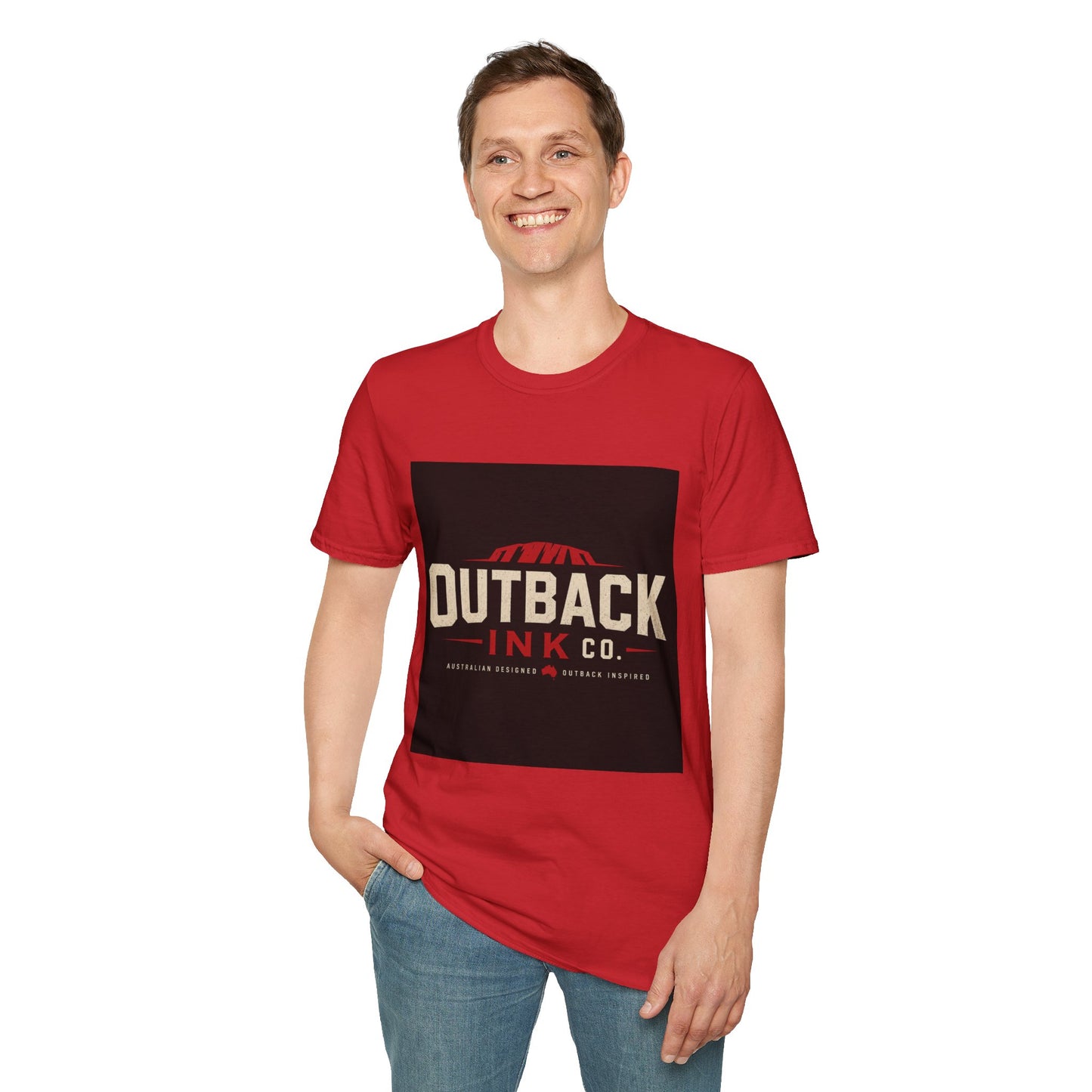 Outback Ink Co. T-Shirt — Retro Desert Logo Tee
