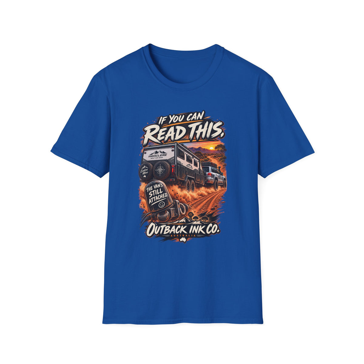 If You Can Read This RV T-Shirt — Off-Road Camper Graphic Tee