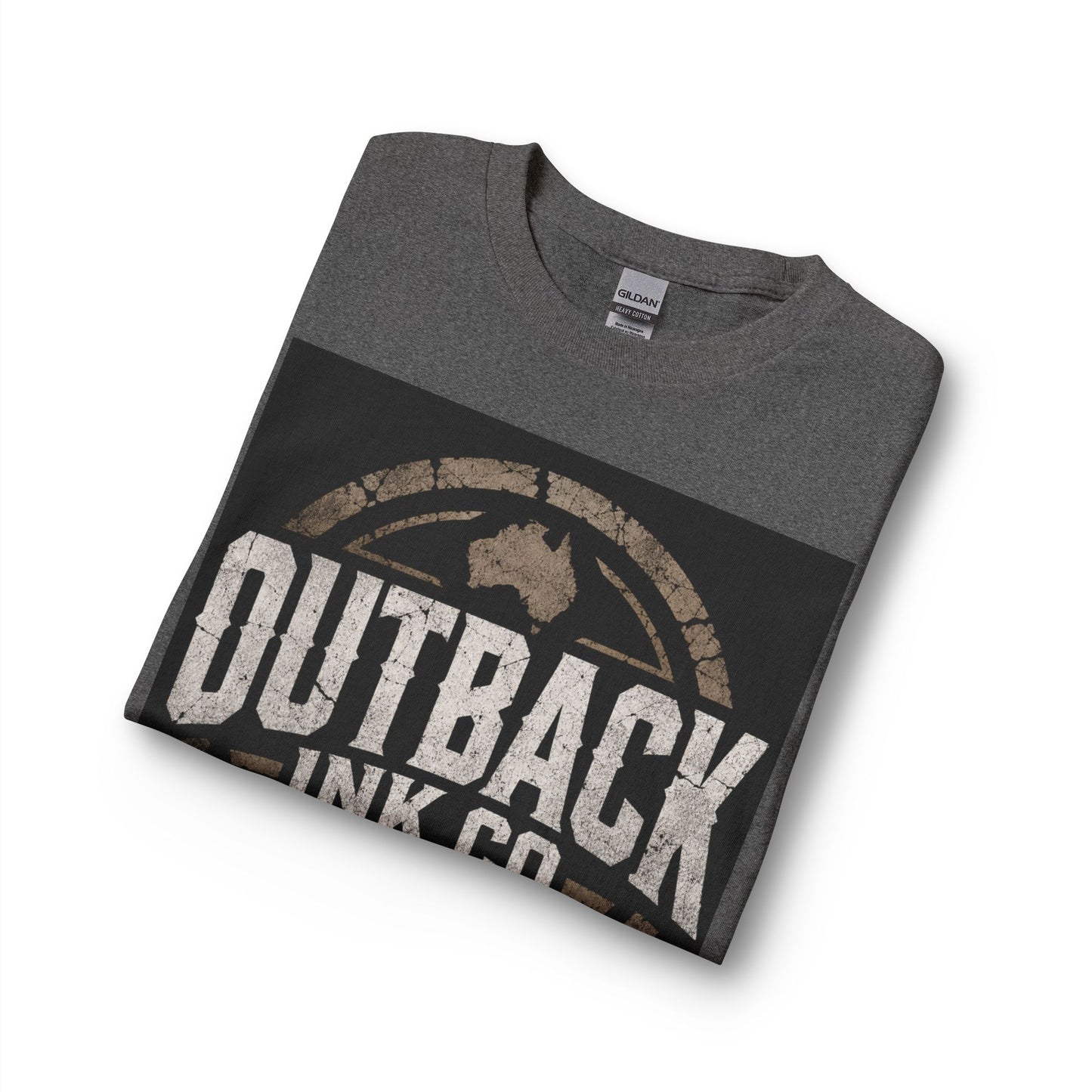 Outback Ink Co. Long Sleeve Tee — Vintage Australian Logo