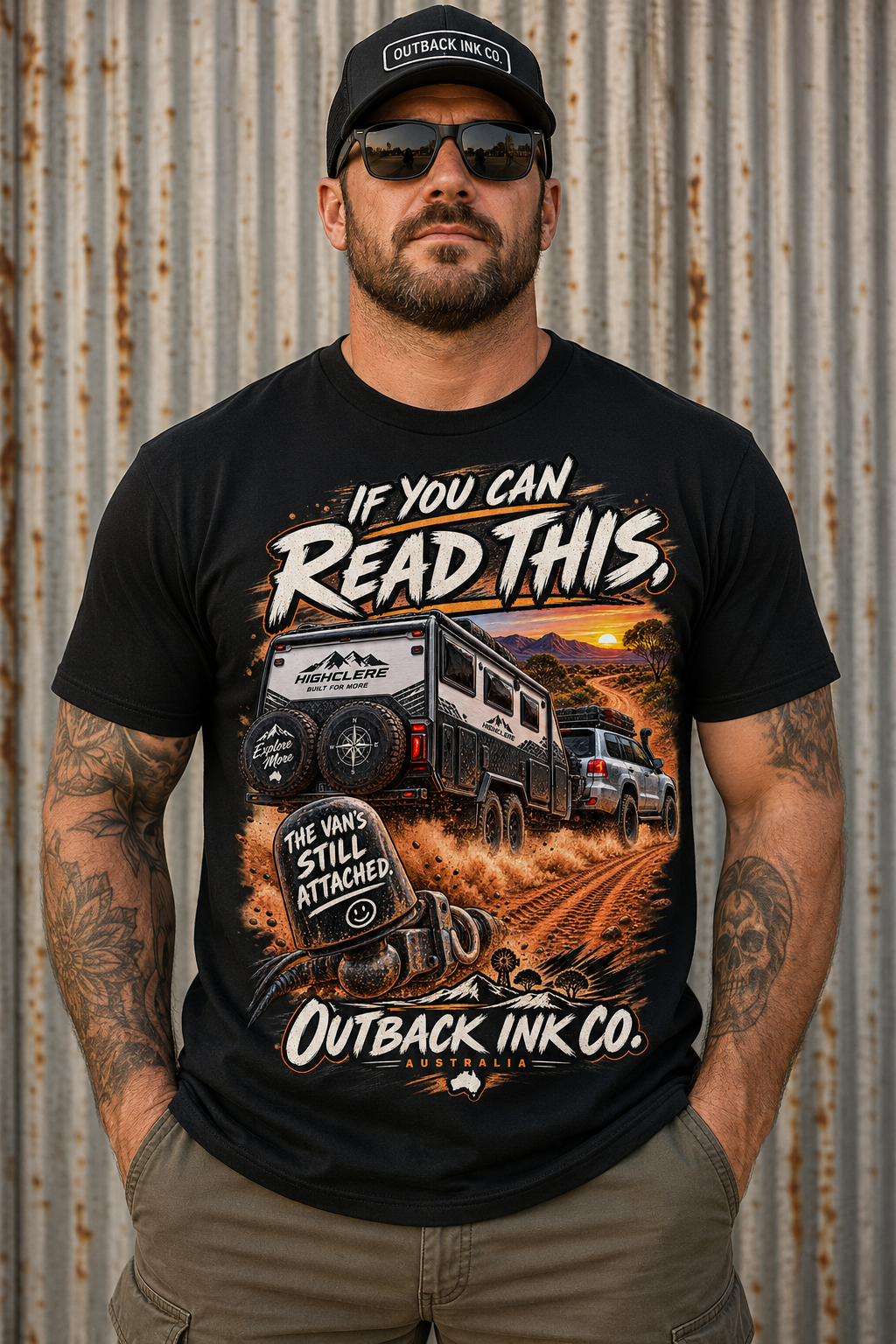 If You Can Read This RV T-Shirt — Off-Road Camper Graphic Tee