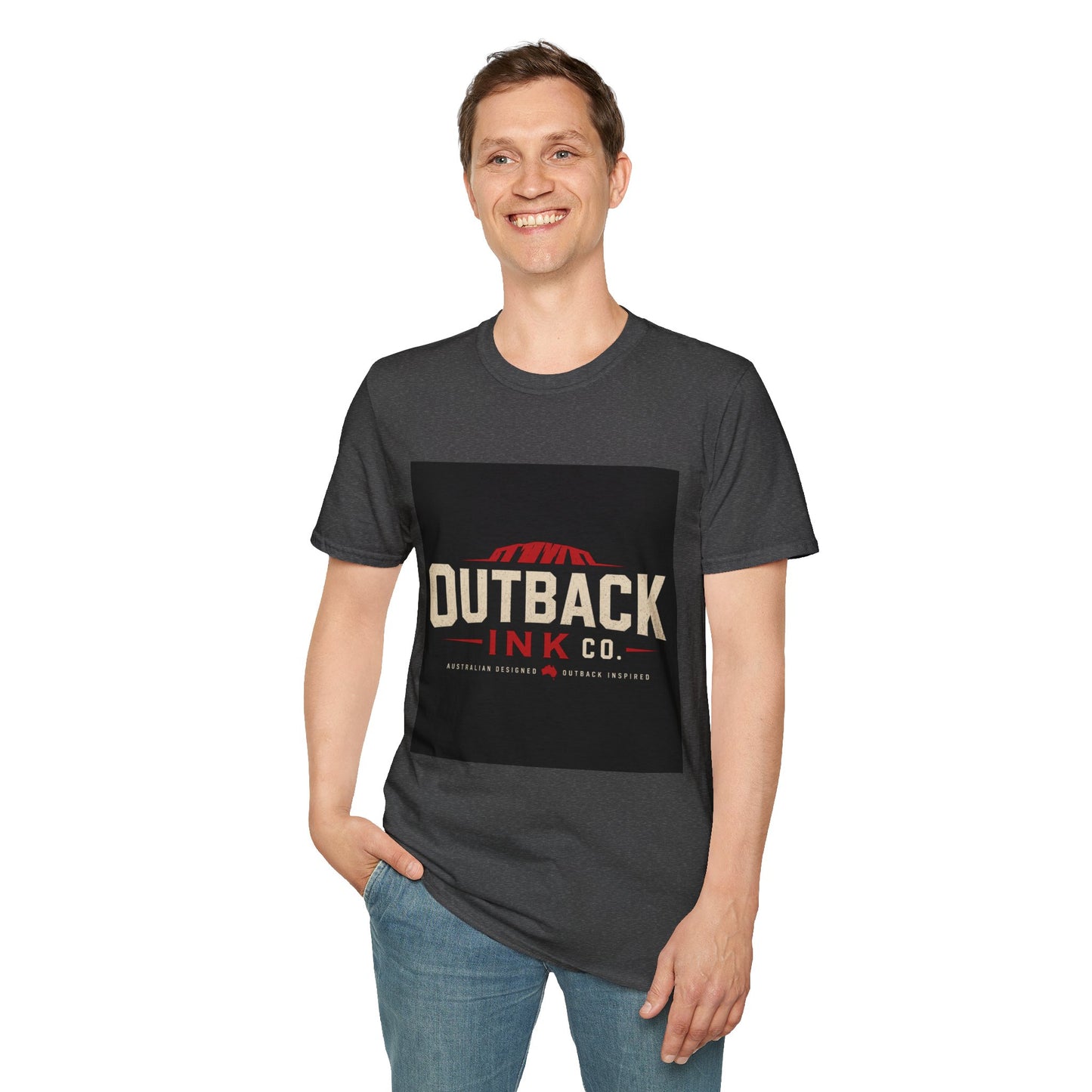 Outback Ink Co. T-Shirt — Retro Desert Logo Tee