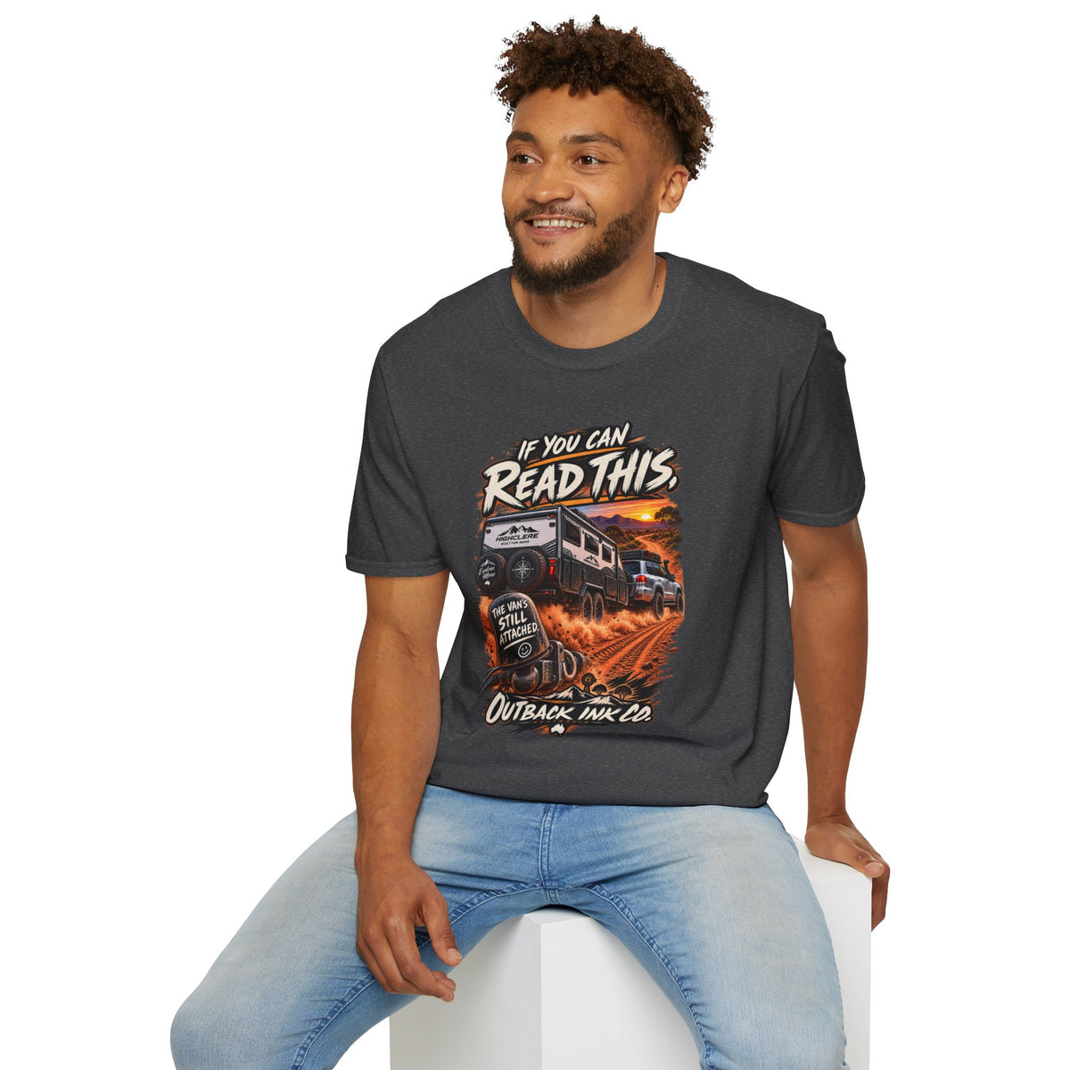 If You Can Read This RV T-Shirt — Off-Road Camper Graphic Tee