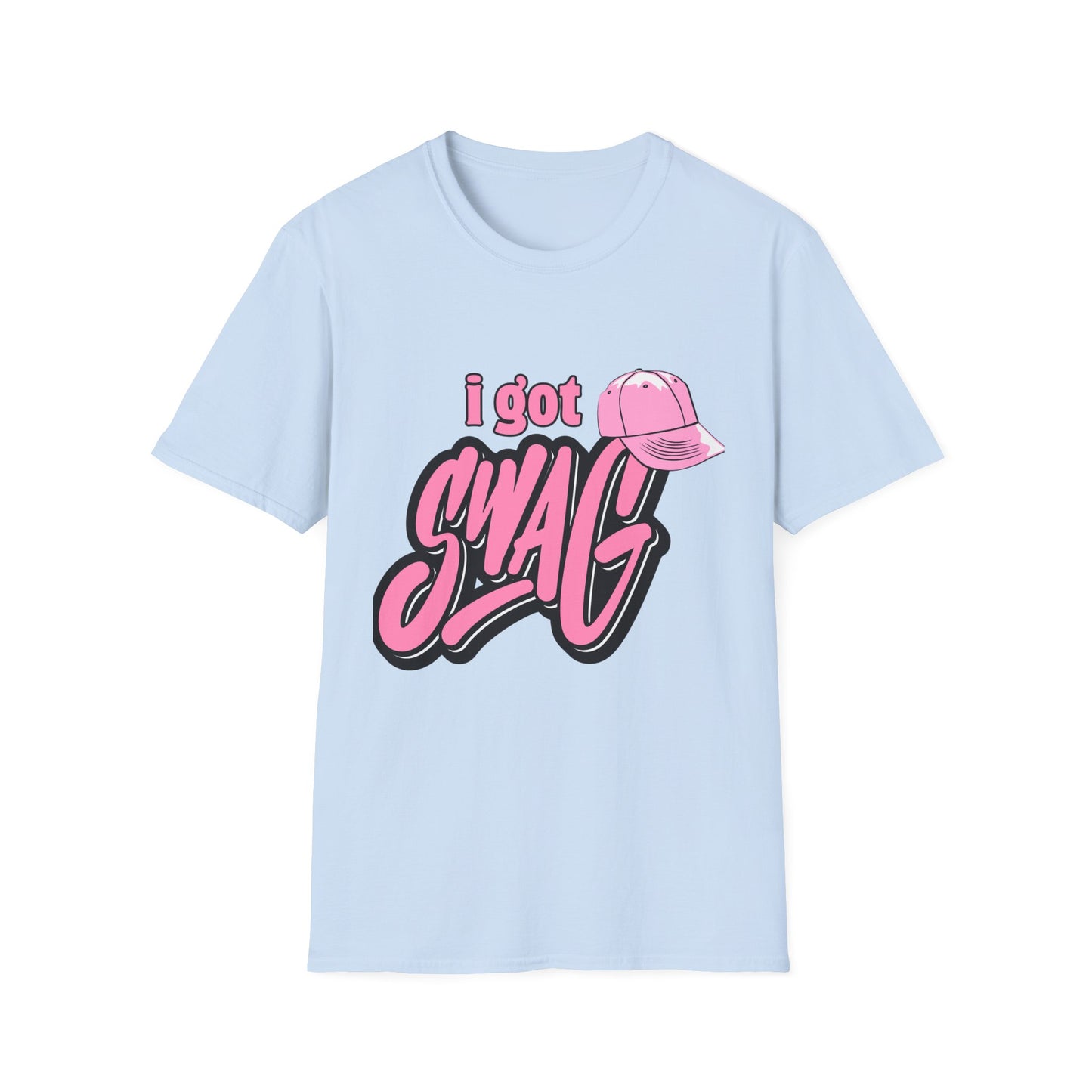 I Got Swag T-Shirt — Pink Hat Graphic Tee
