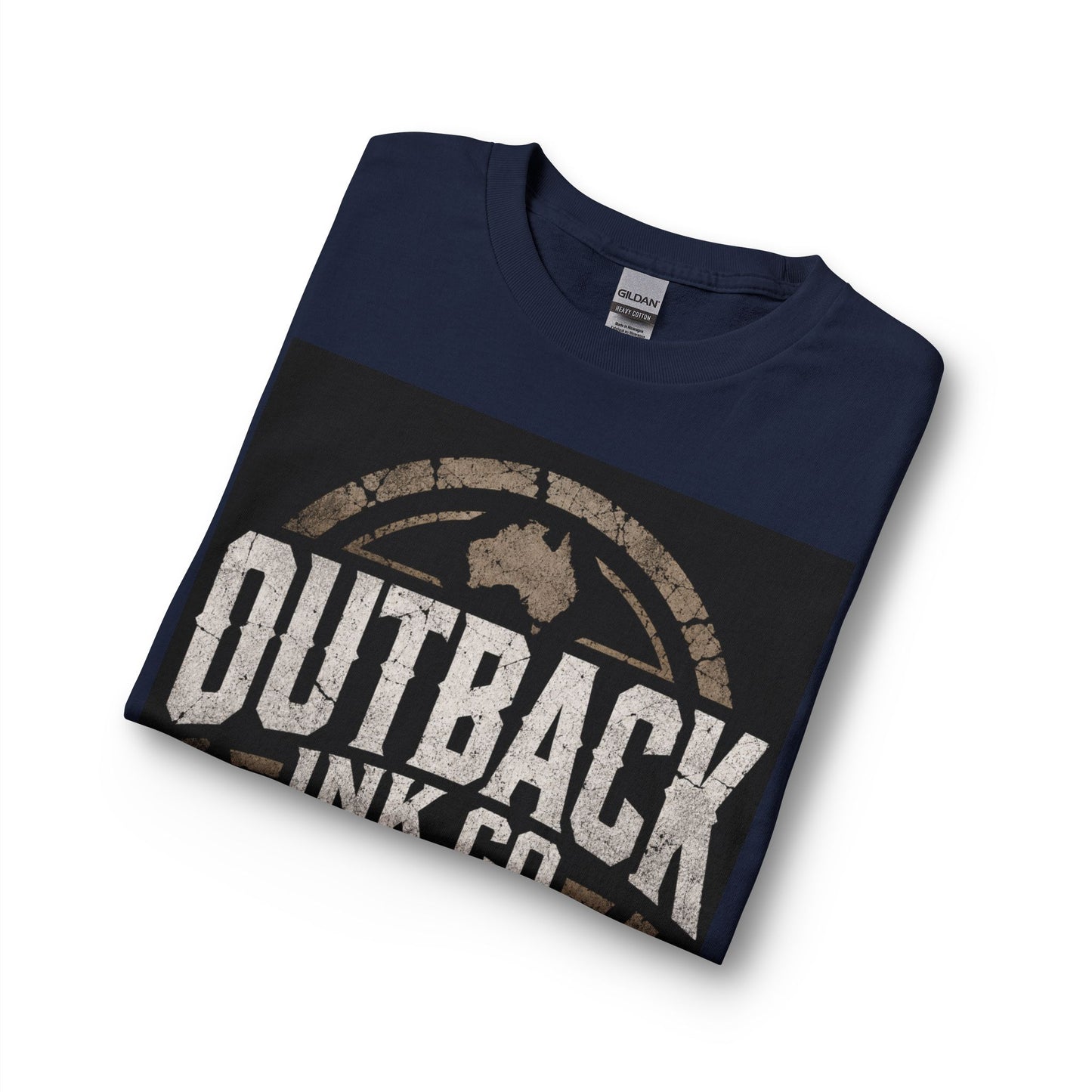 Outback Ink Co. Long Sleeve Tee — Vintage Australian Logo