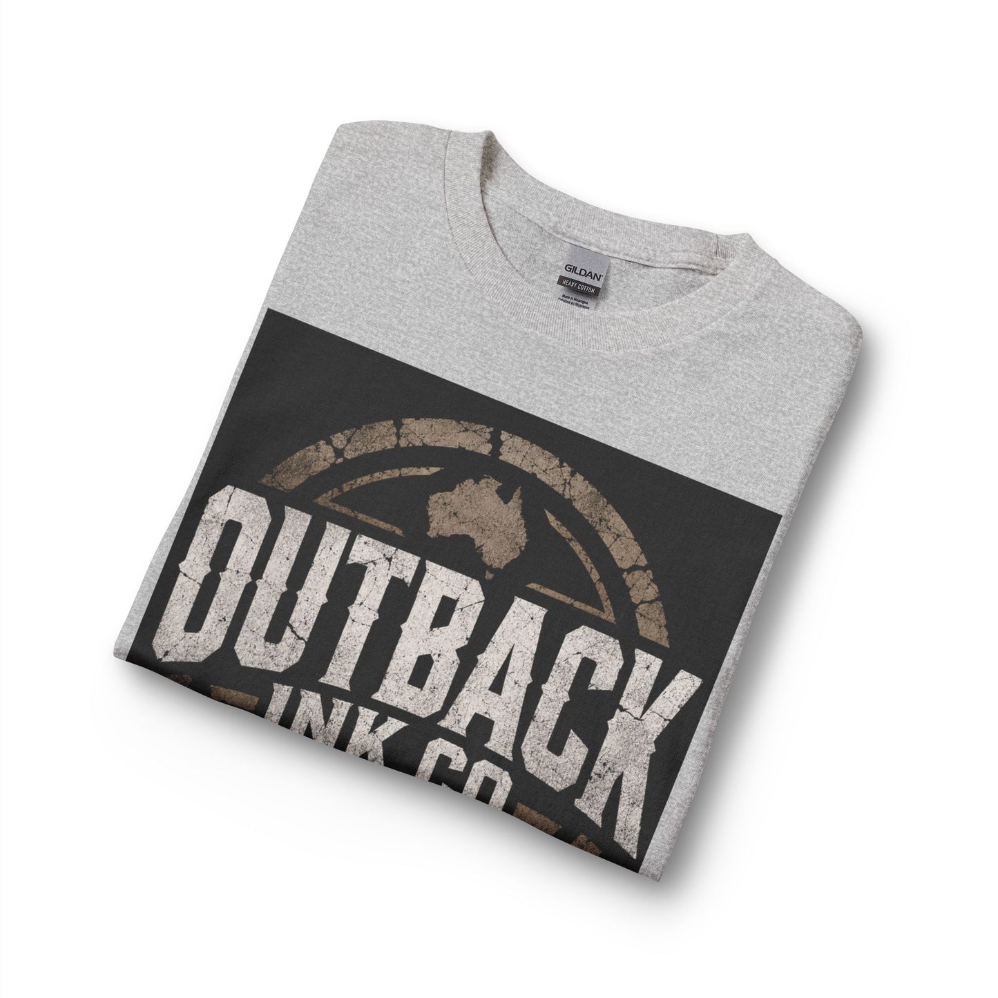 Outback Ink Co. Long Sleeve Tee — Vintage Australian Logo