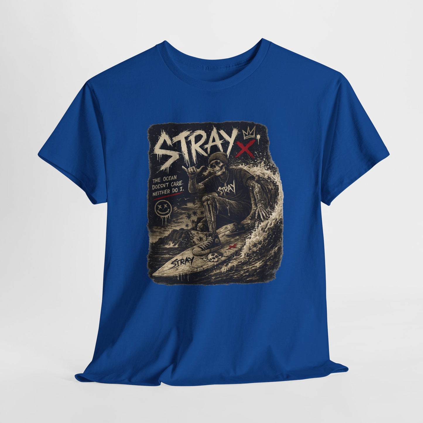 Stray Skull Wave Graphic Tee