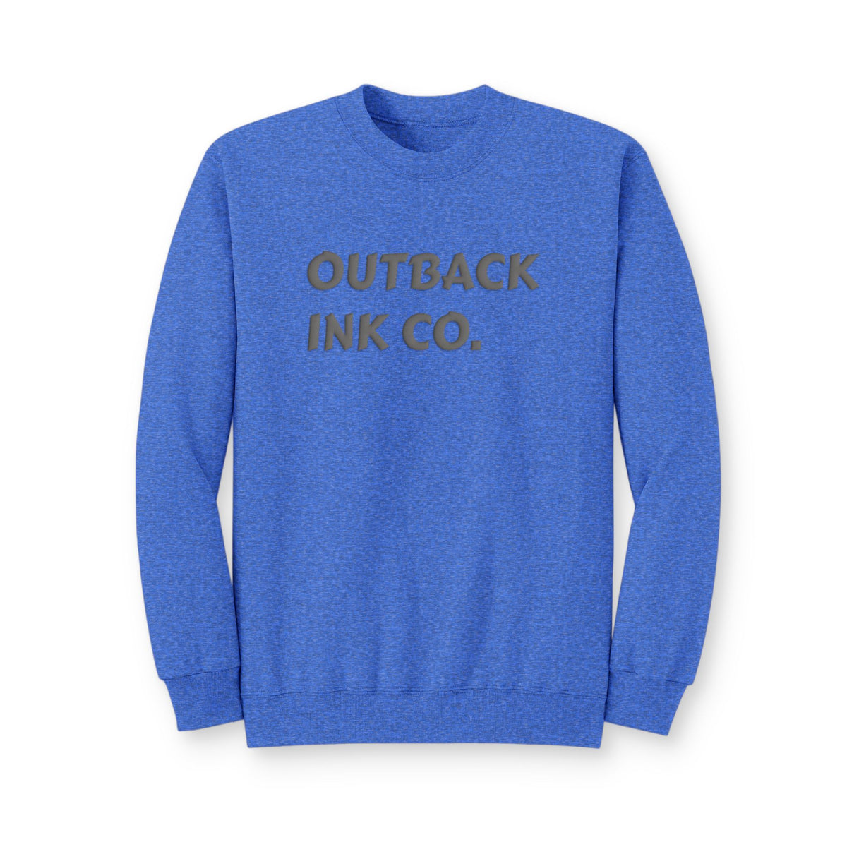 Outback Ink Co. Crewneck Sweatshirt — Minimal Logo Pullover