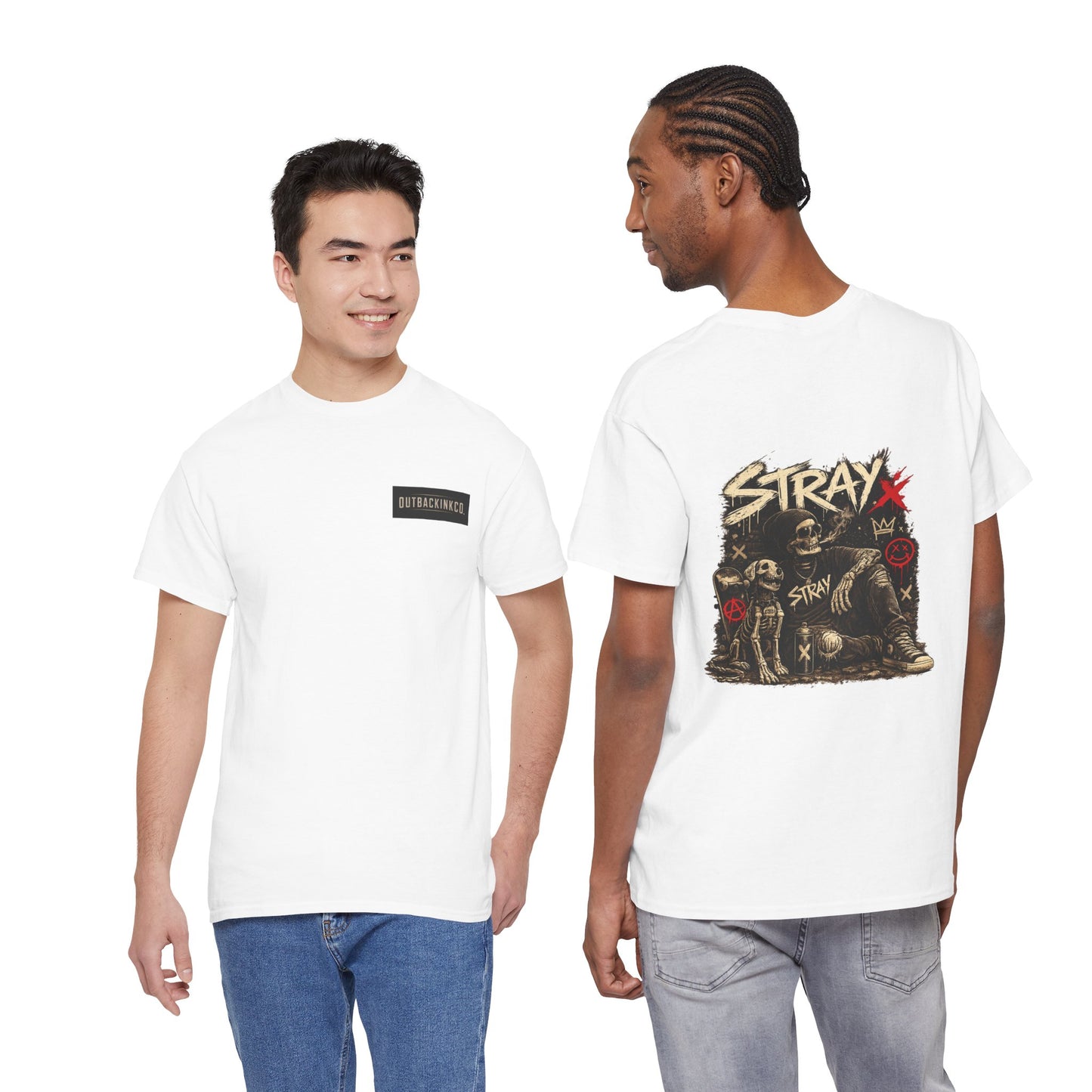 T-Shirt — 'STRAY' Graphic Tee Outback Ink Co.