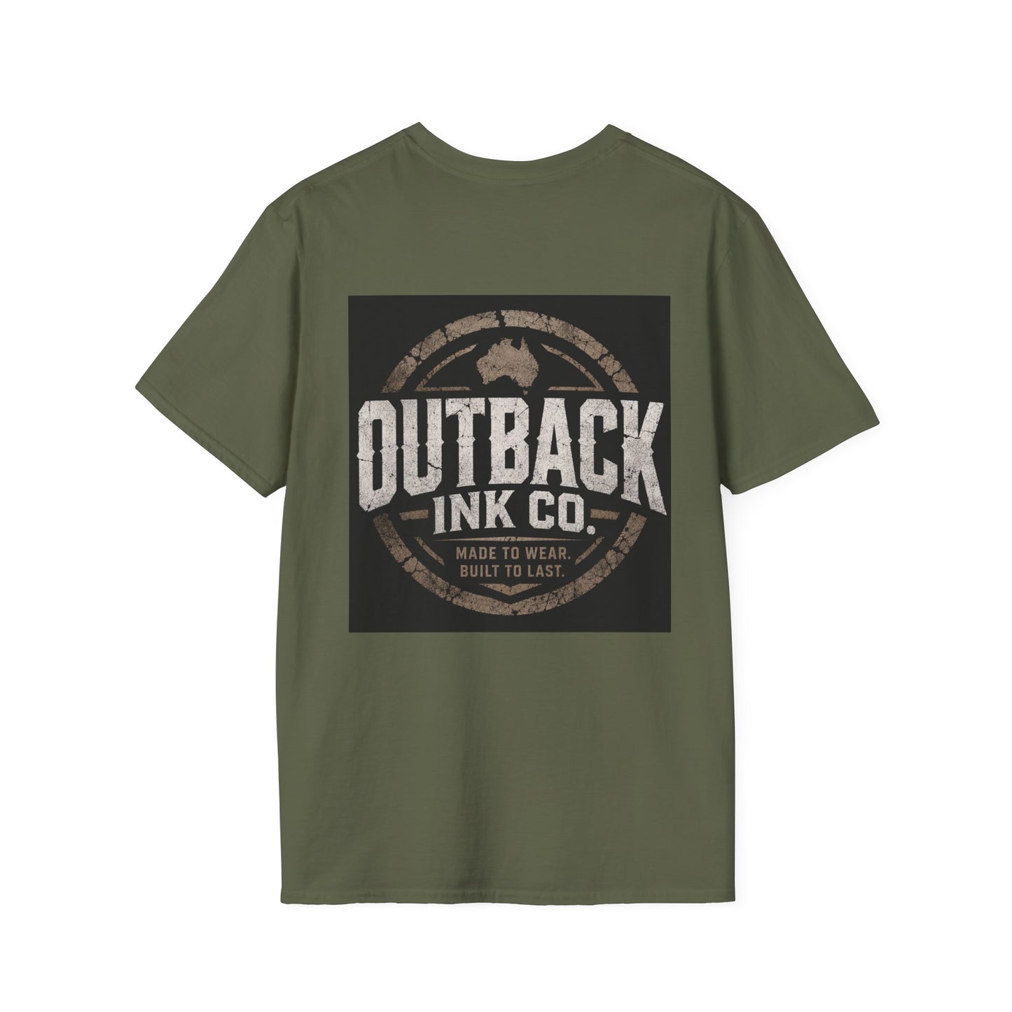 Outback Vintage Patch T‑Shirt – Retro Adventure Tee