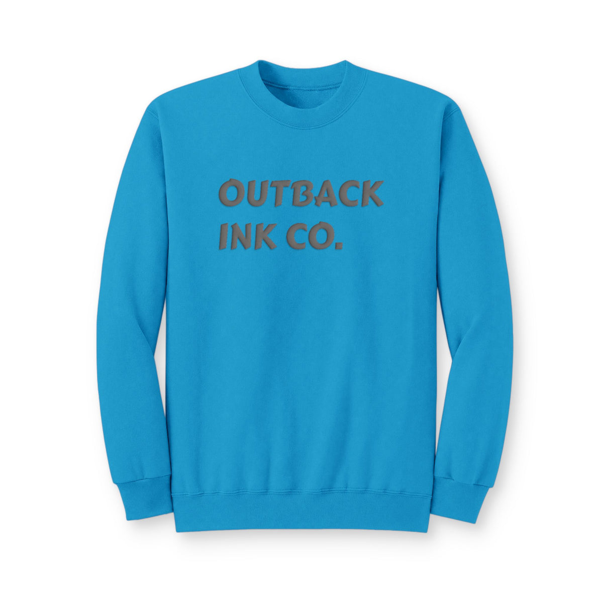 Outback Ink Co. Crewneck Sweatshirt — Minimal Logo Pullover