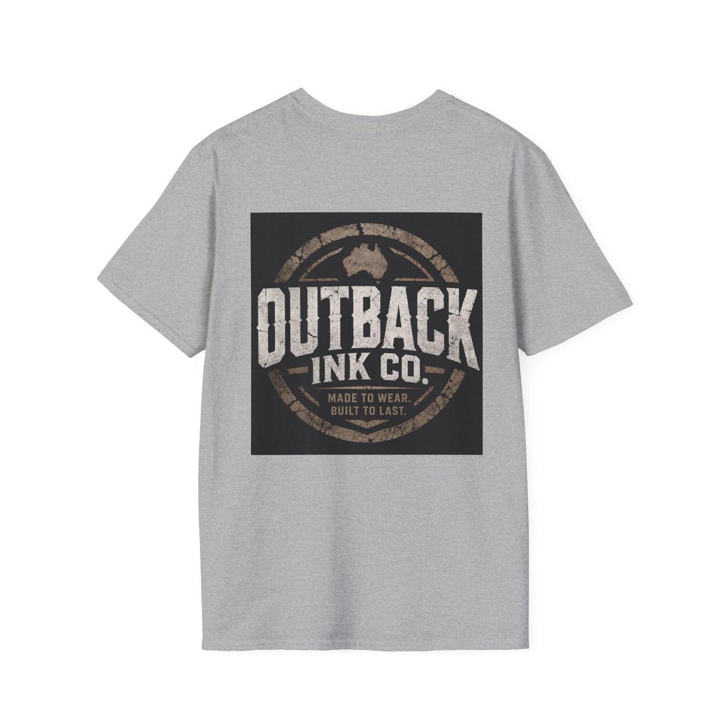 Outback Vintage Patch T‑Shirt – Retro Adventure Tee