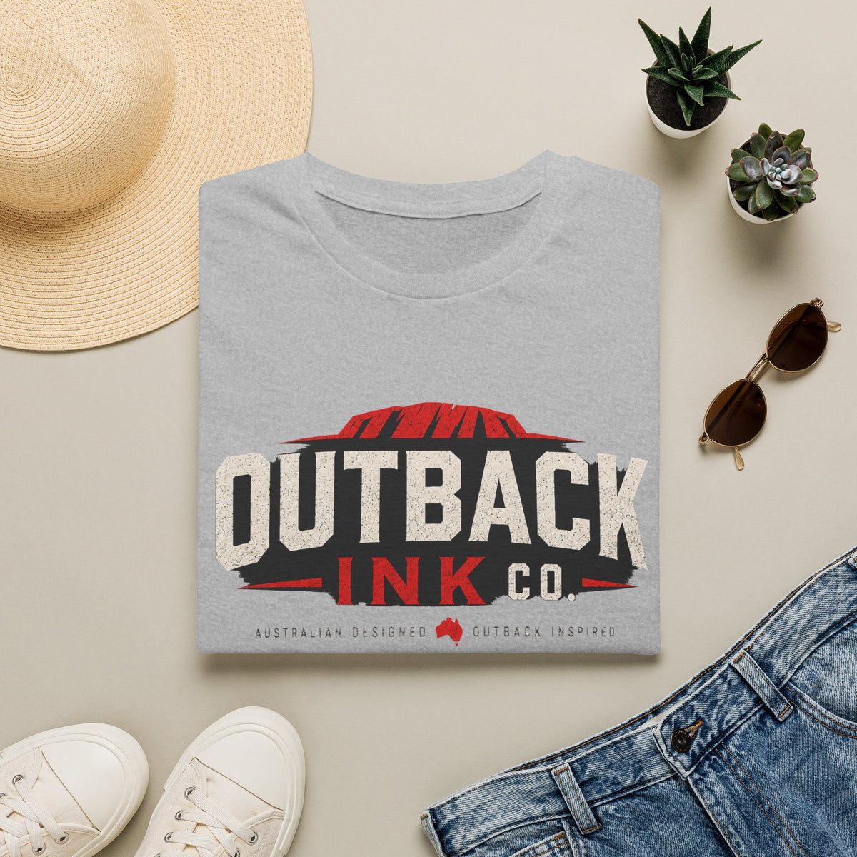 Outback Ink Co. Logo T-Shirt — Vintage Australian Outback Graphic Tee