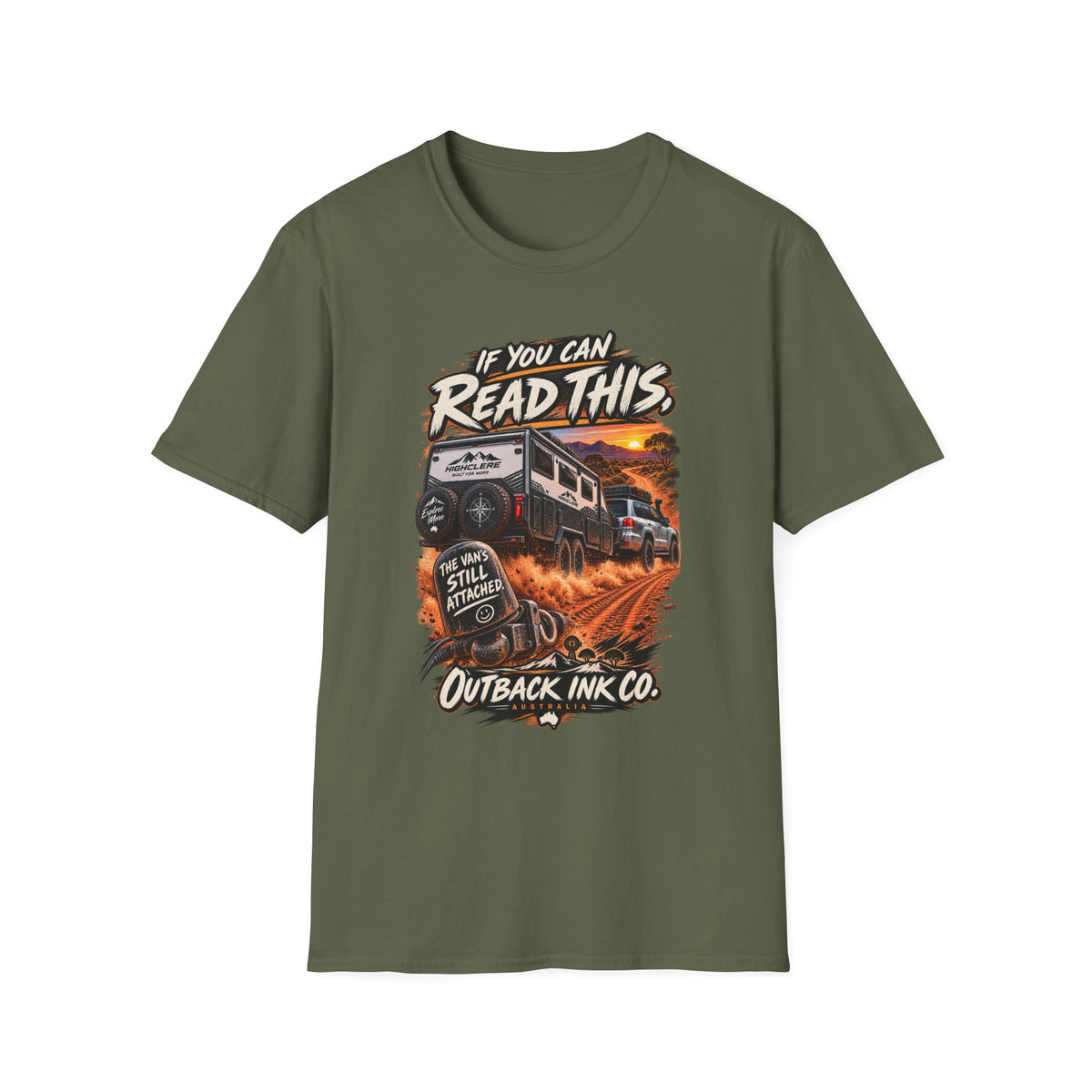 If You Can Read This RV T-Shirt — Off-Road Camper Graphic Tee