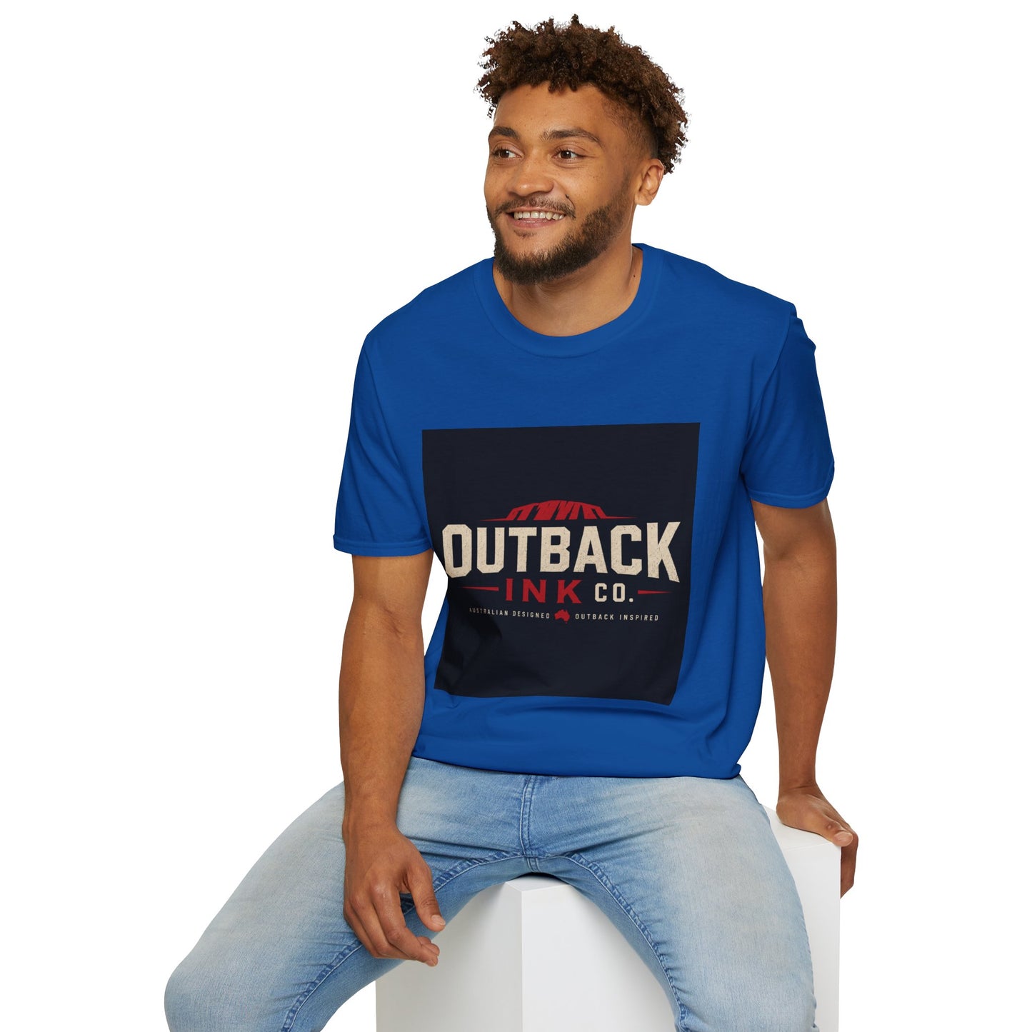 Outback Ink Co. T-Shirt — Retro Desert Logo Tee