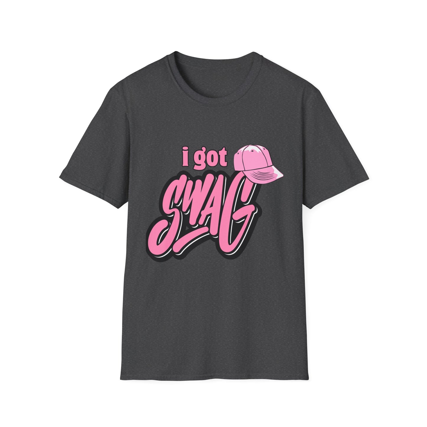 I Got Swag T-Shirt — Pink Hat Graphic Tee