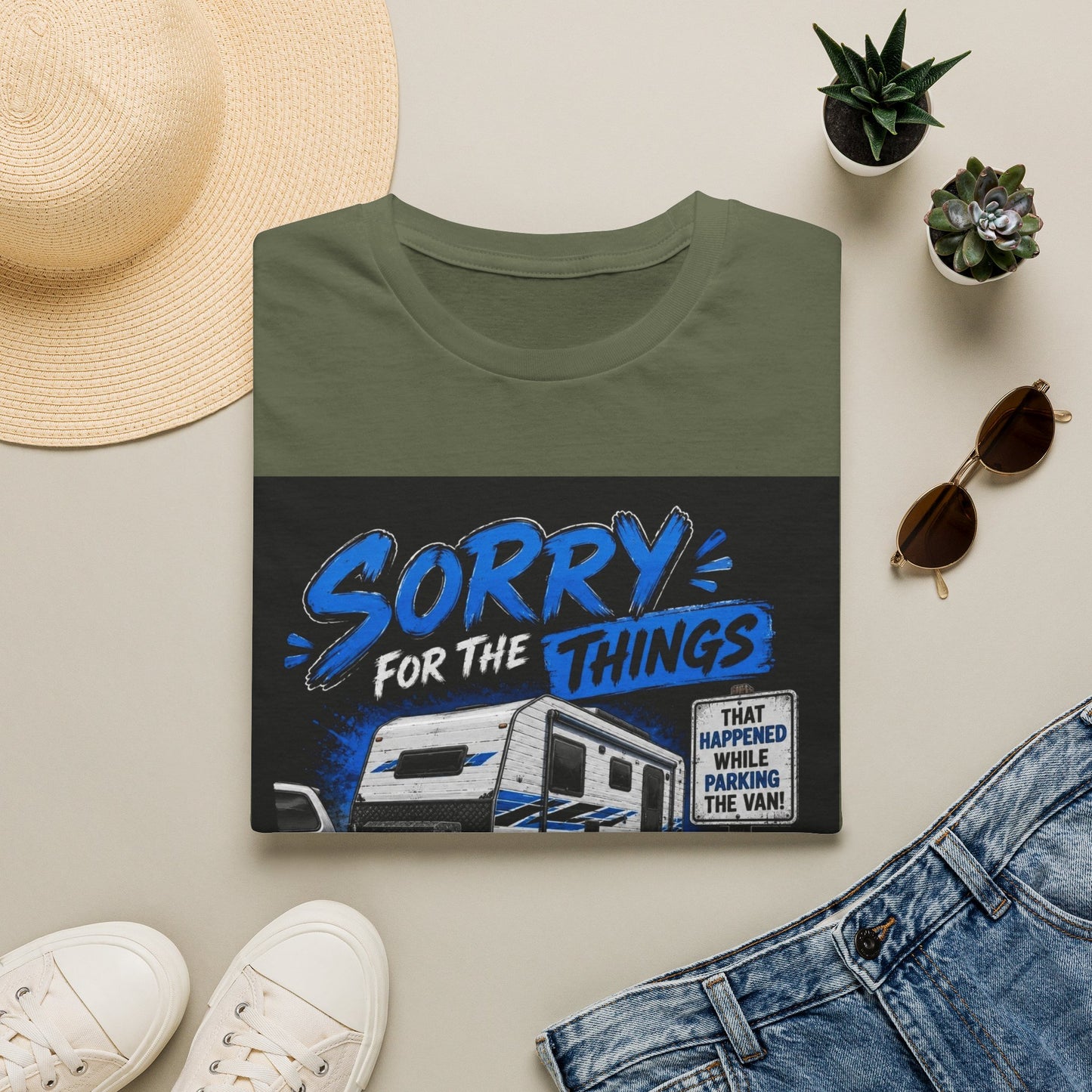 Sorry For The Things I Said RV Parked T-Shirt