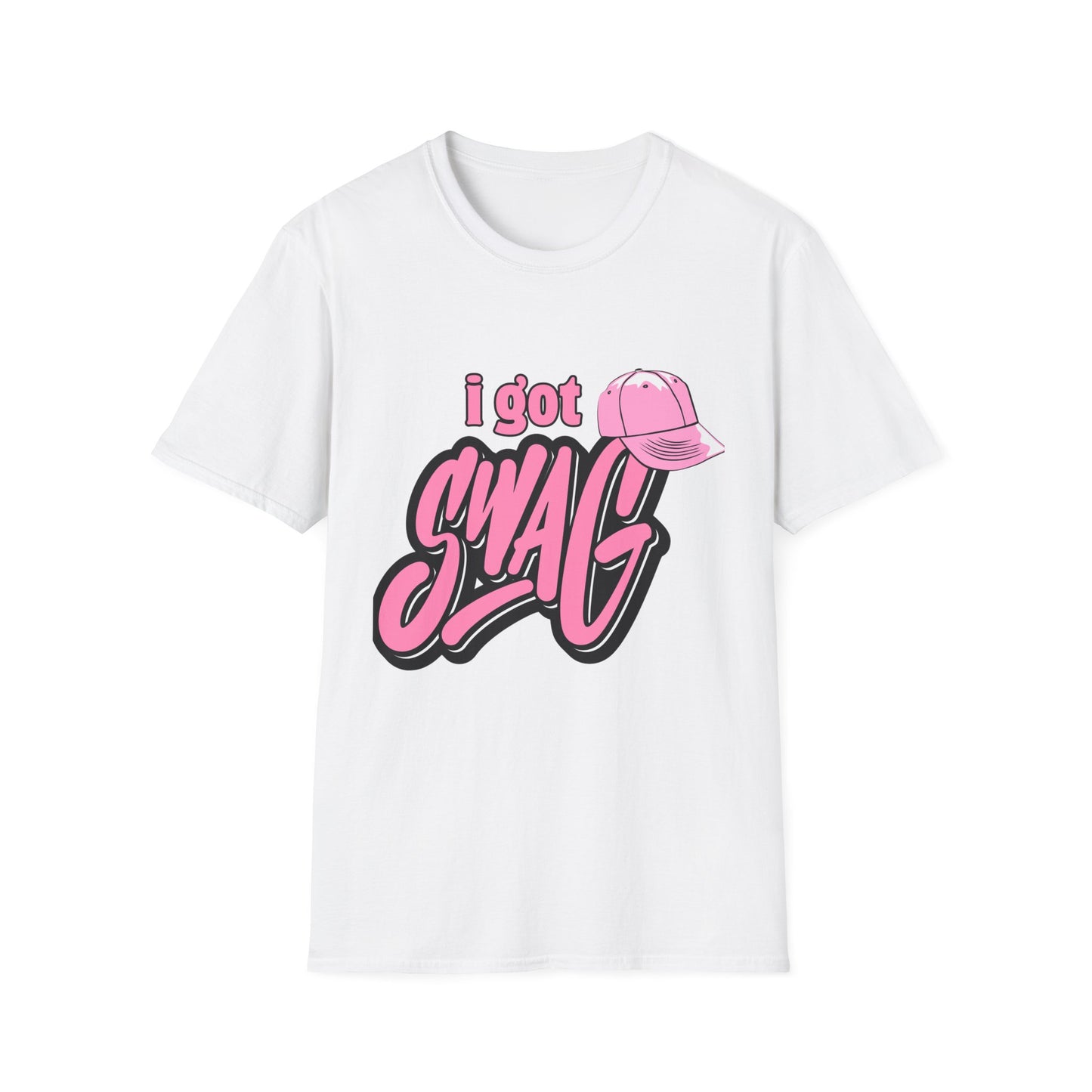 I Got Swag T-Shirt — Pink Hat Graphic Tee