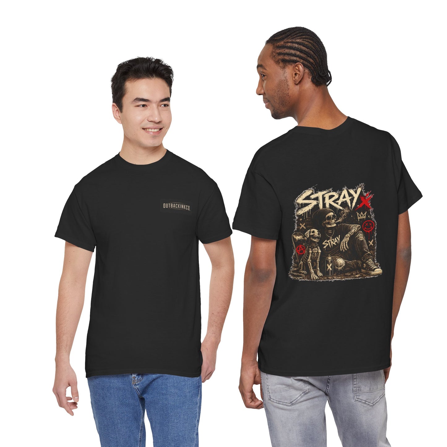 T-Shirt — 'STRAY' Graphic Tee Outback Ink Co.
