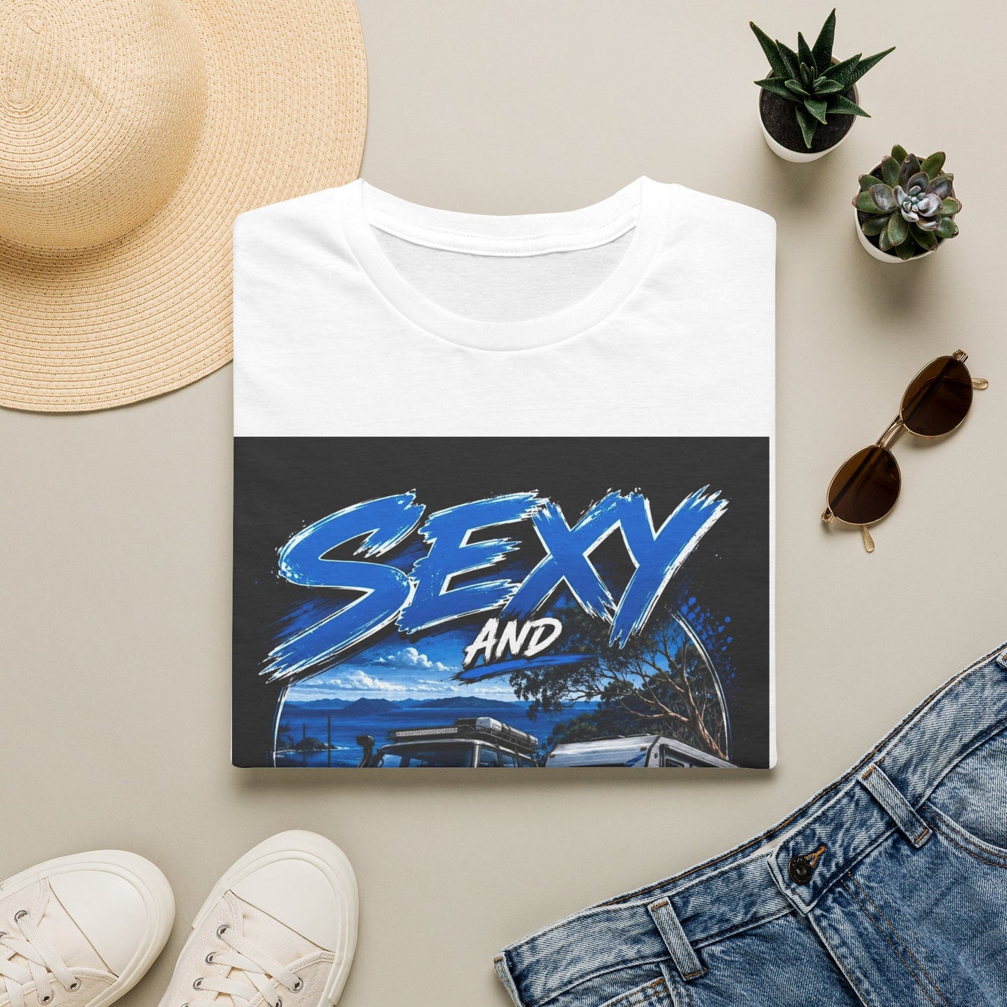 T-Shirt — 'Sexy and I Tow It' Trucker Tee | Funny RV & Tow Lifestyle Shirt